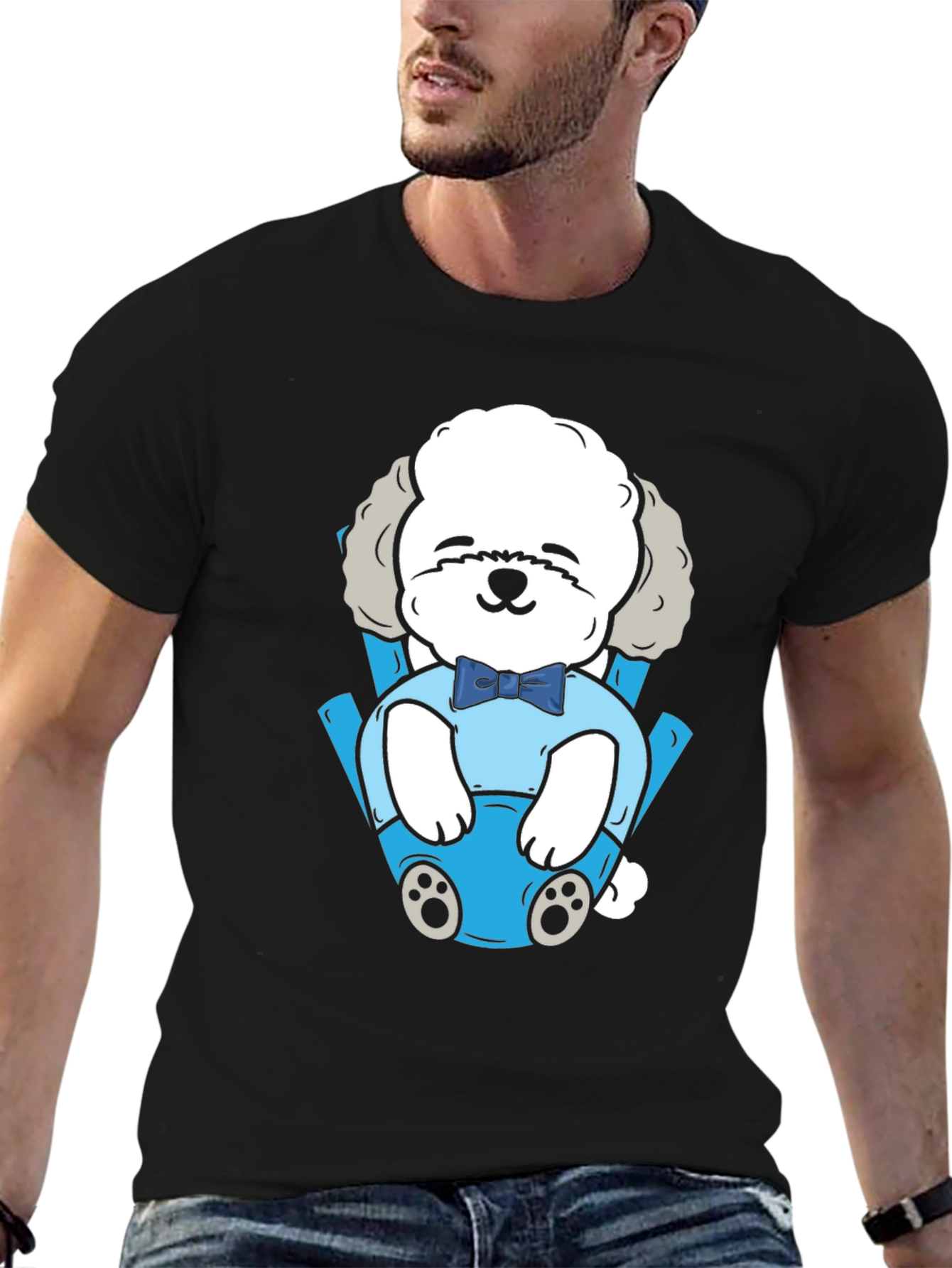 Dog in Baby Carrier T-Shirt