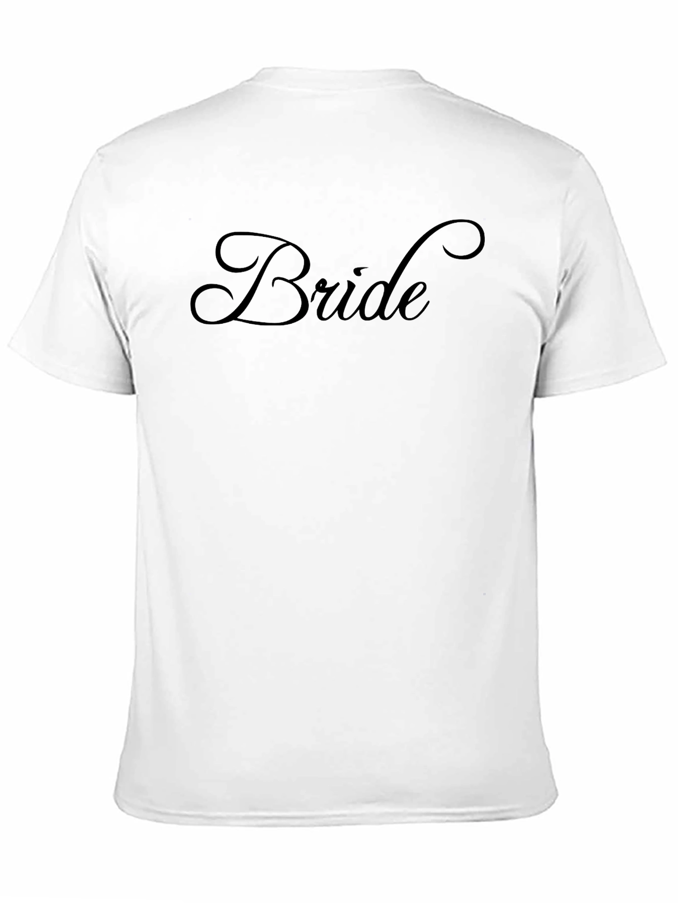 Bride Crew Neck Short Sleeve T-Shirt