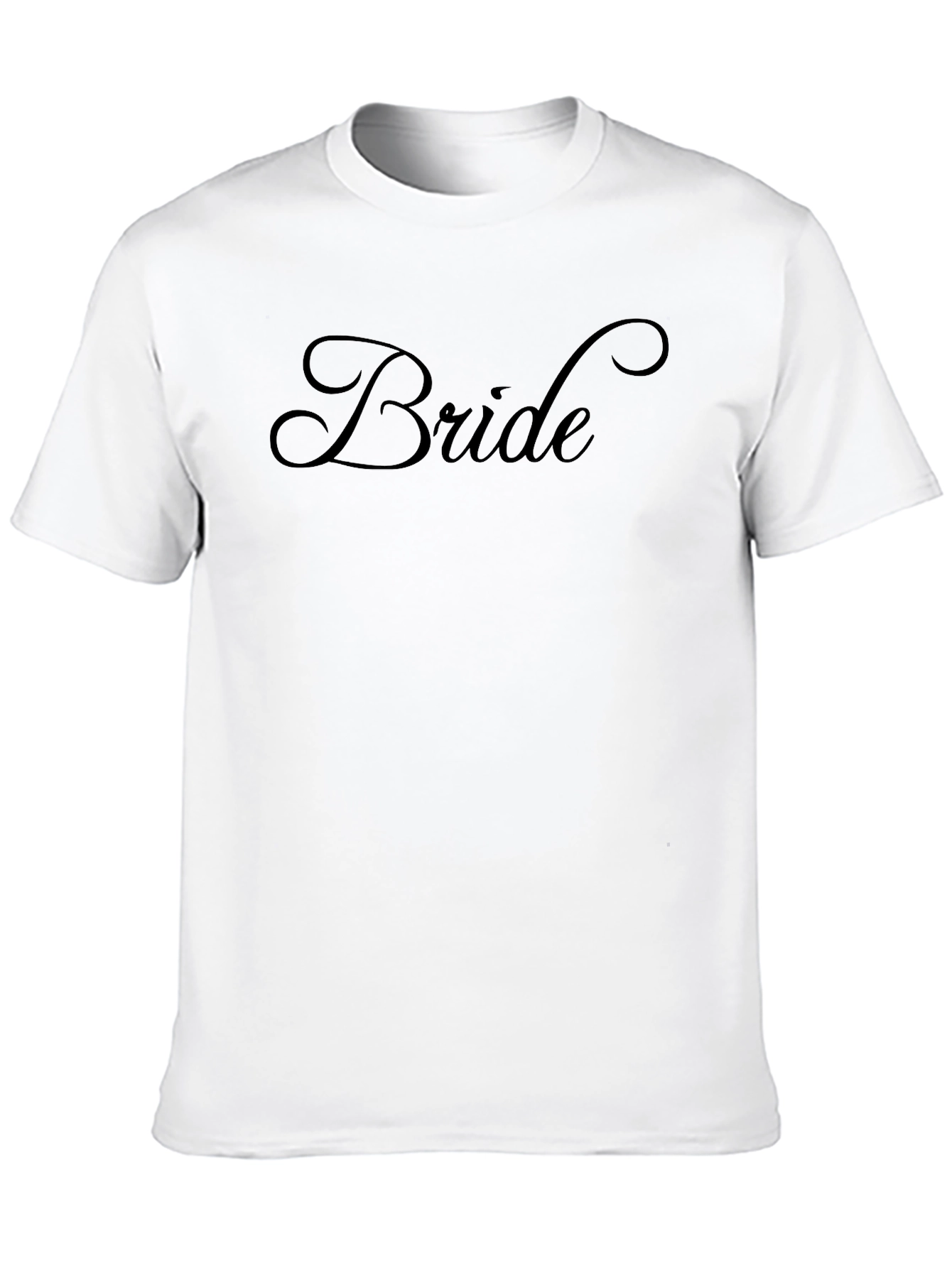 Bride Crew Neck Short Sleeve T-Shirt