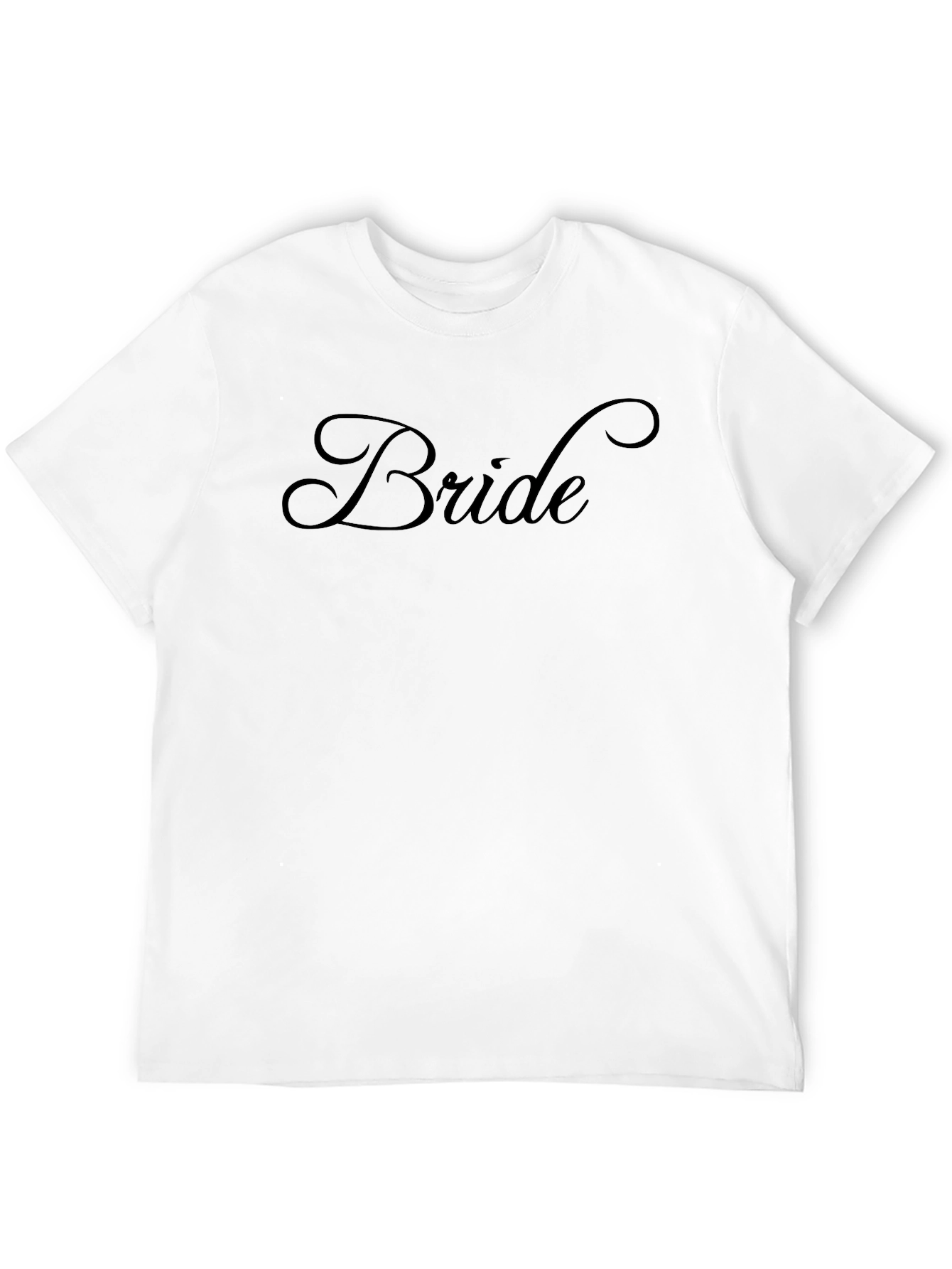 Bride Crew Neck Short Sleeve T-Shirt