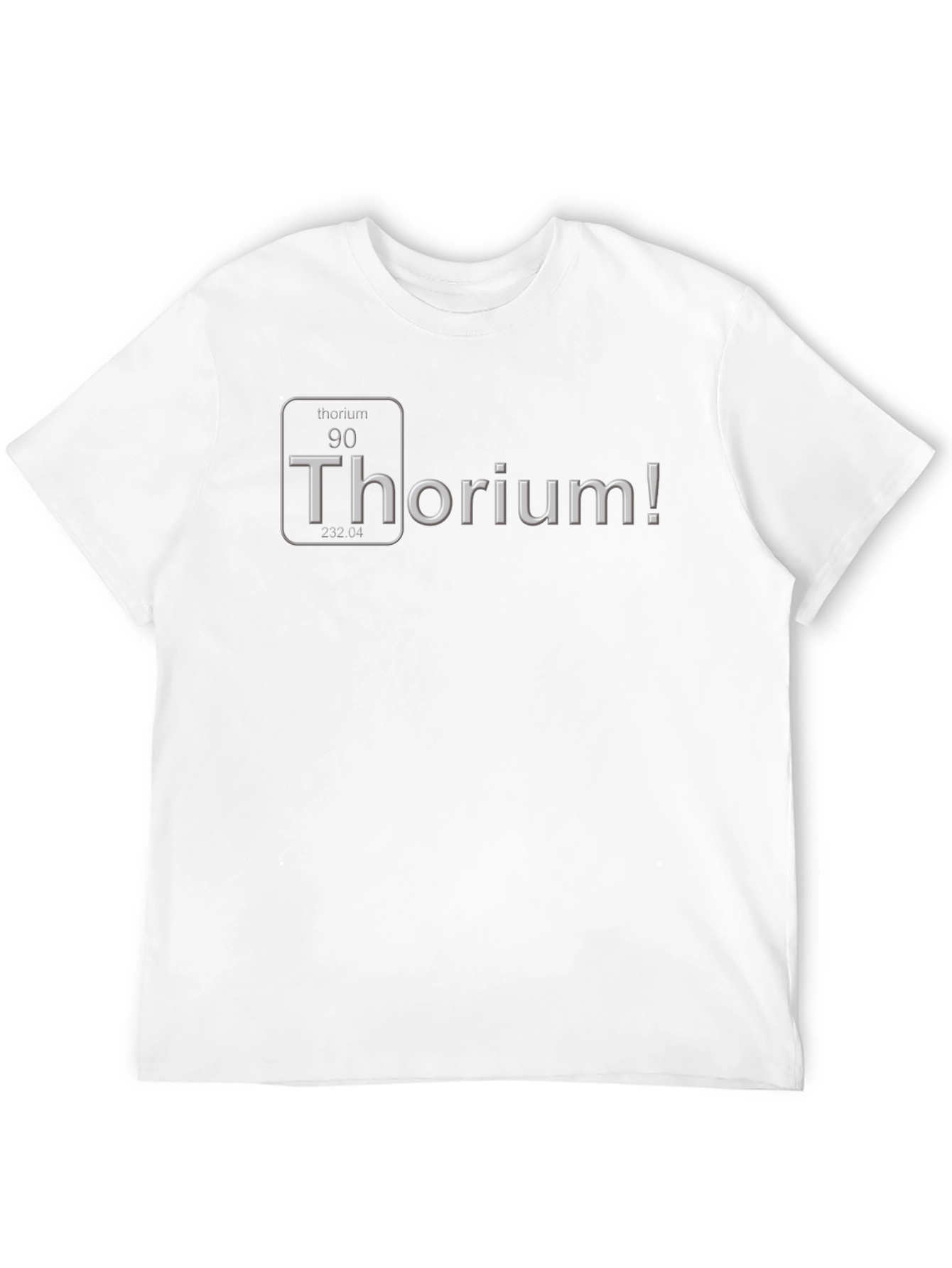 Thorium Element Graphic T-Shirt - Science Enthusiast Tee