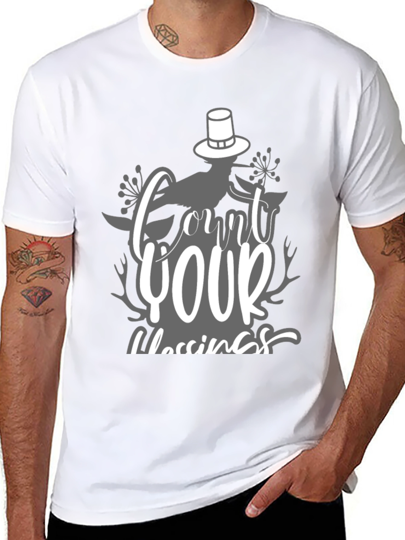 Count Your Blessings Graphic T-Shirt
