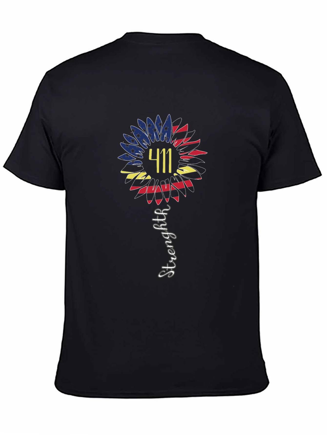 411 Strength Sunflower Graphic T-Shirt