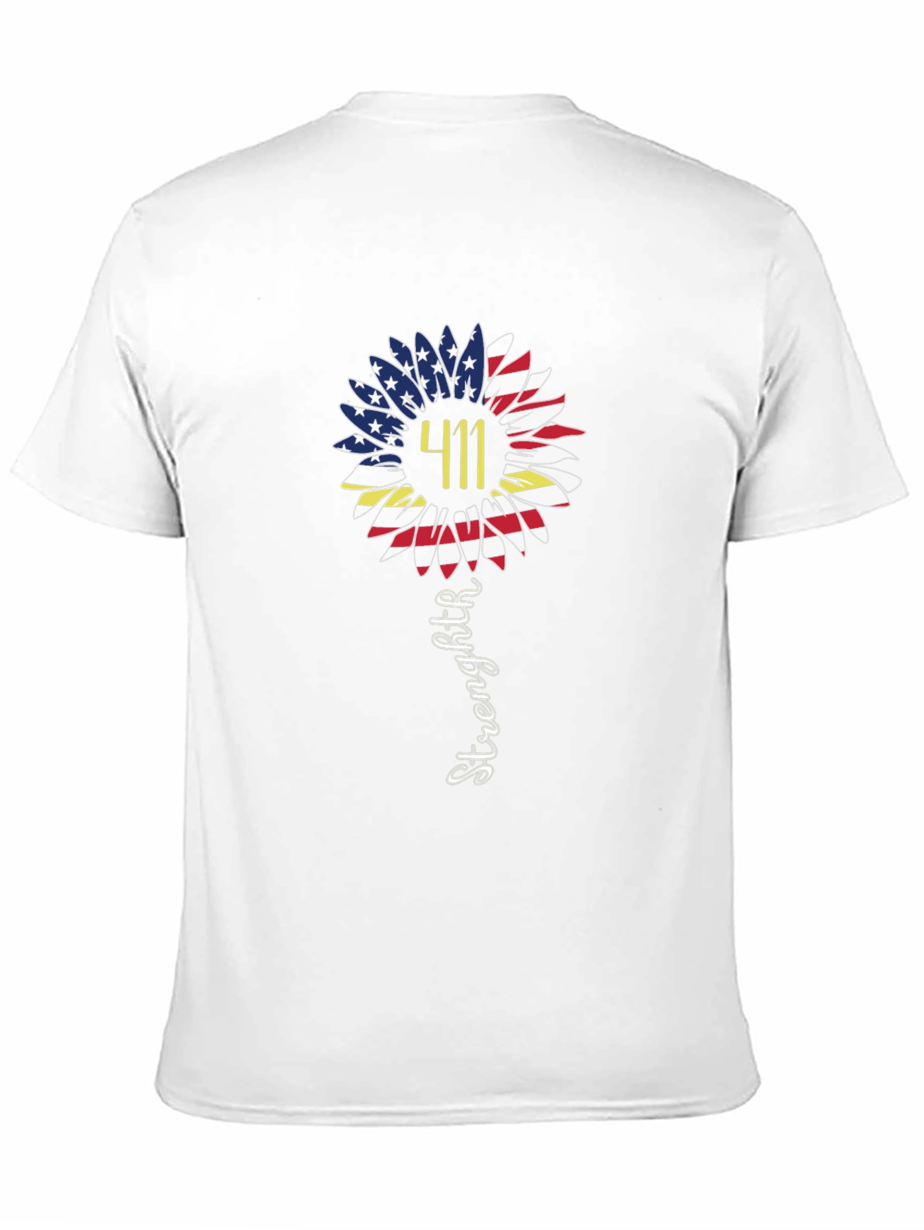 411 Strength Sunflower Graphic T-Shirt