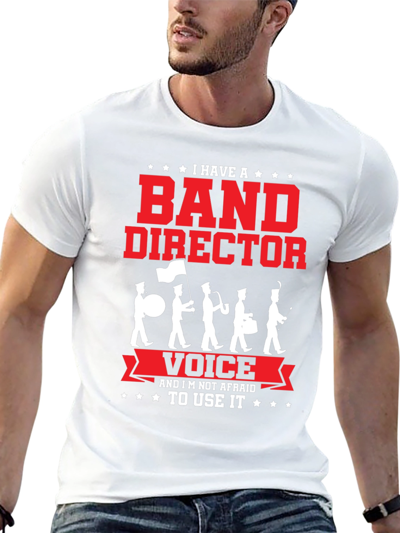 Band Director Voice T-Shirt - Music Teacher Apparel