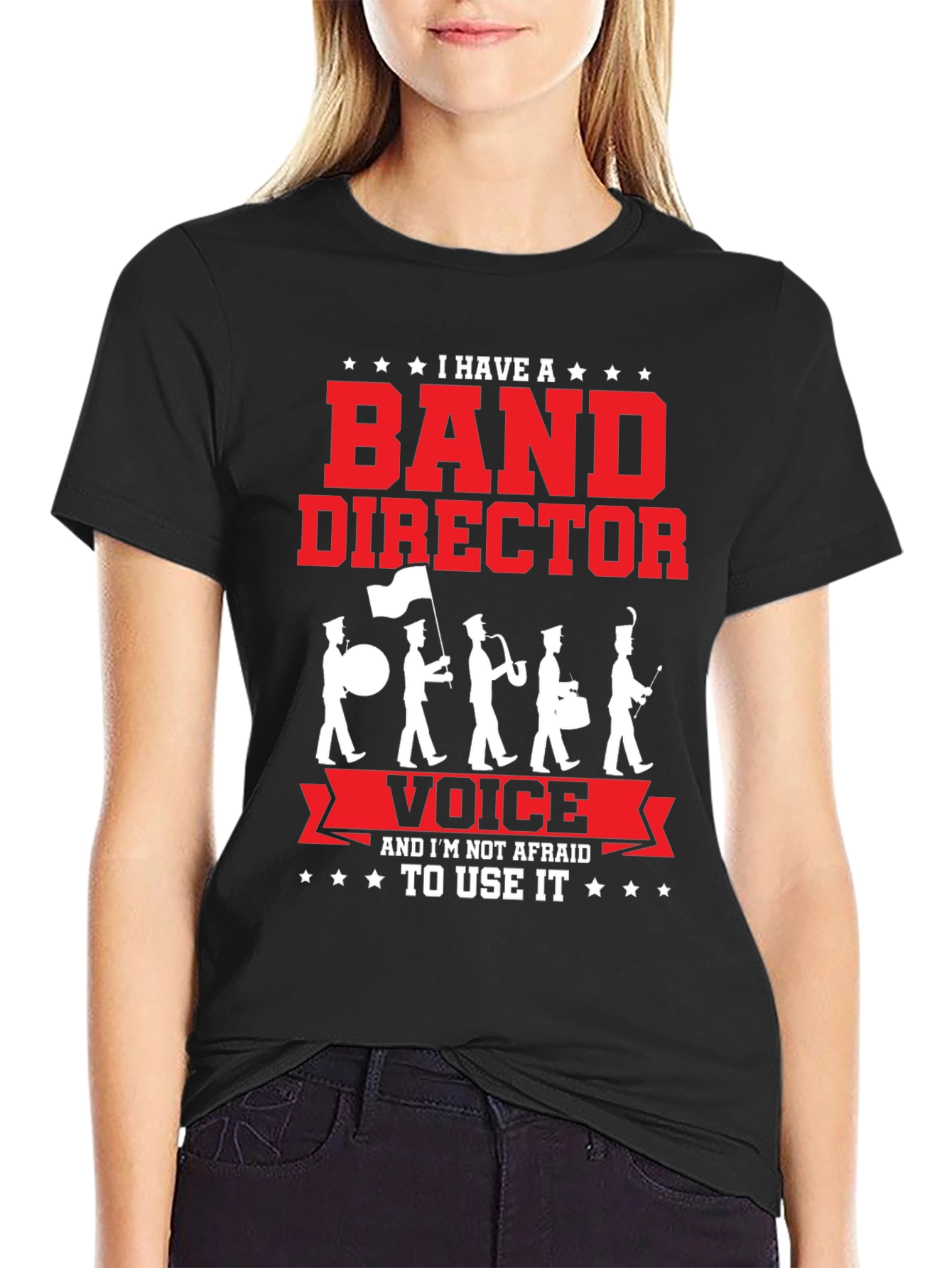 Band Director Voice T-Shirt - Music Teacher Apparel