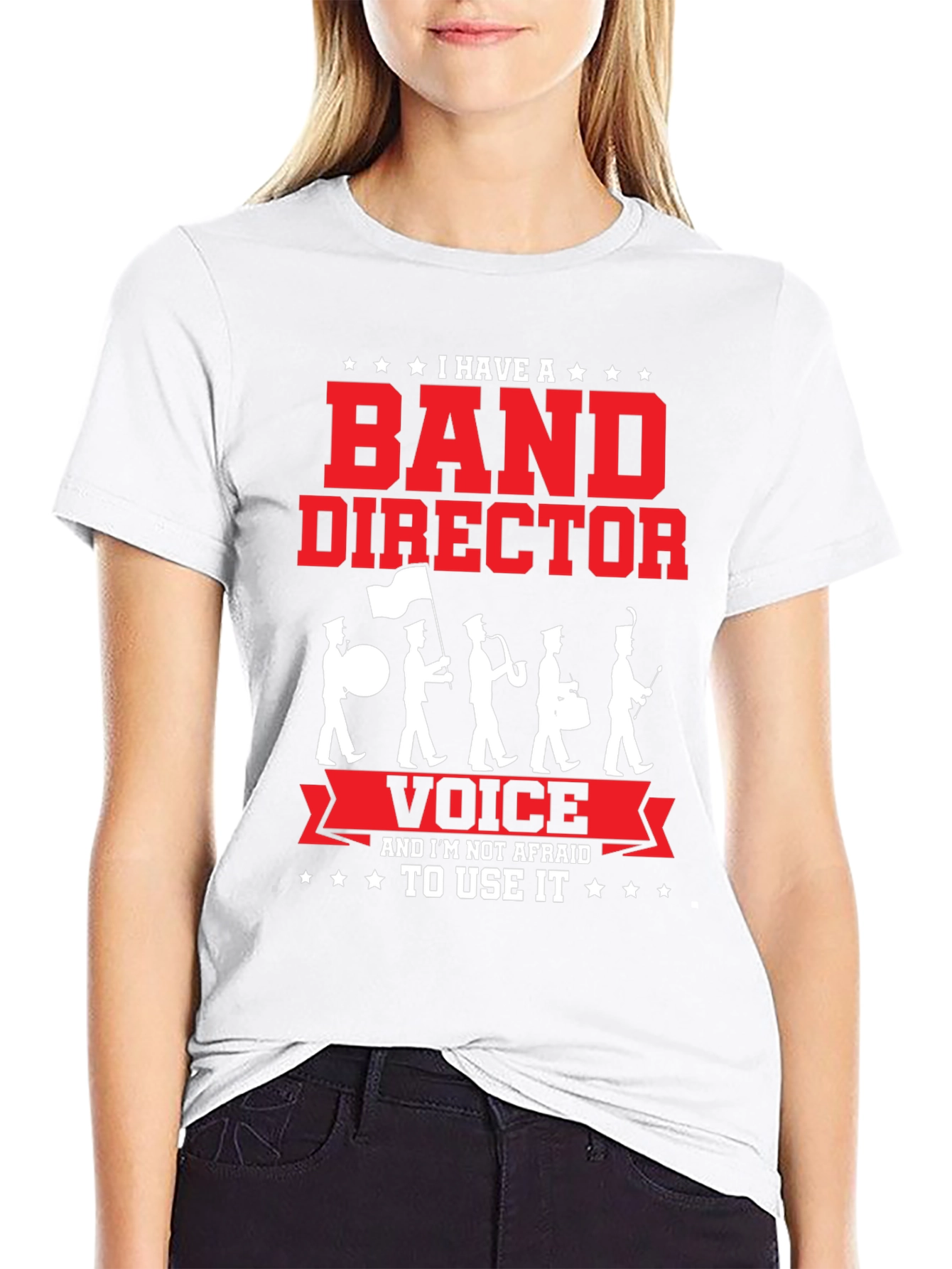 Band Director Voice T-Shirt - Music Teacher Apparel