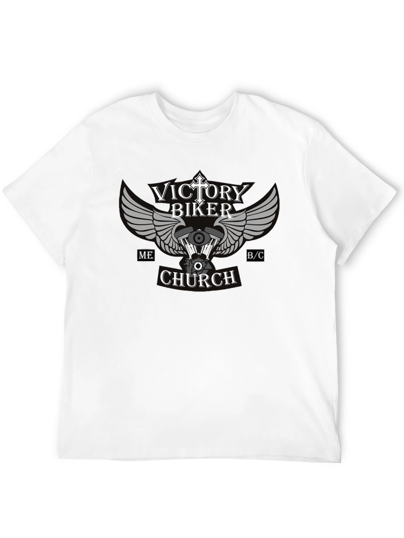 Victory Biker Church Graphic T-Shirt