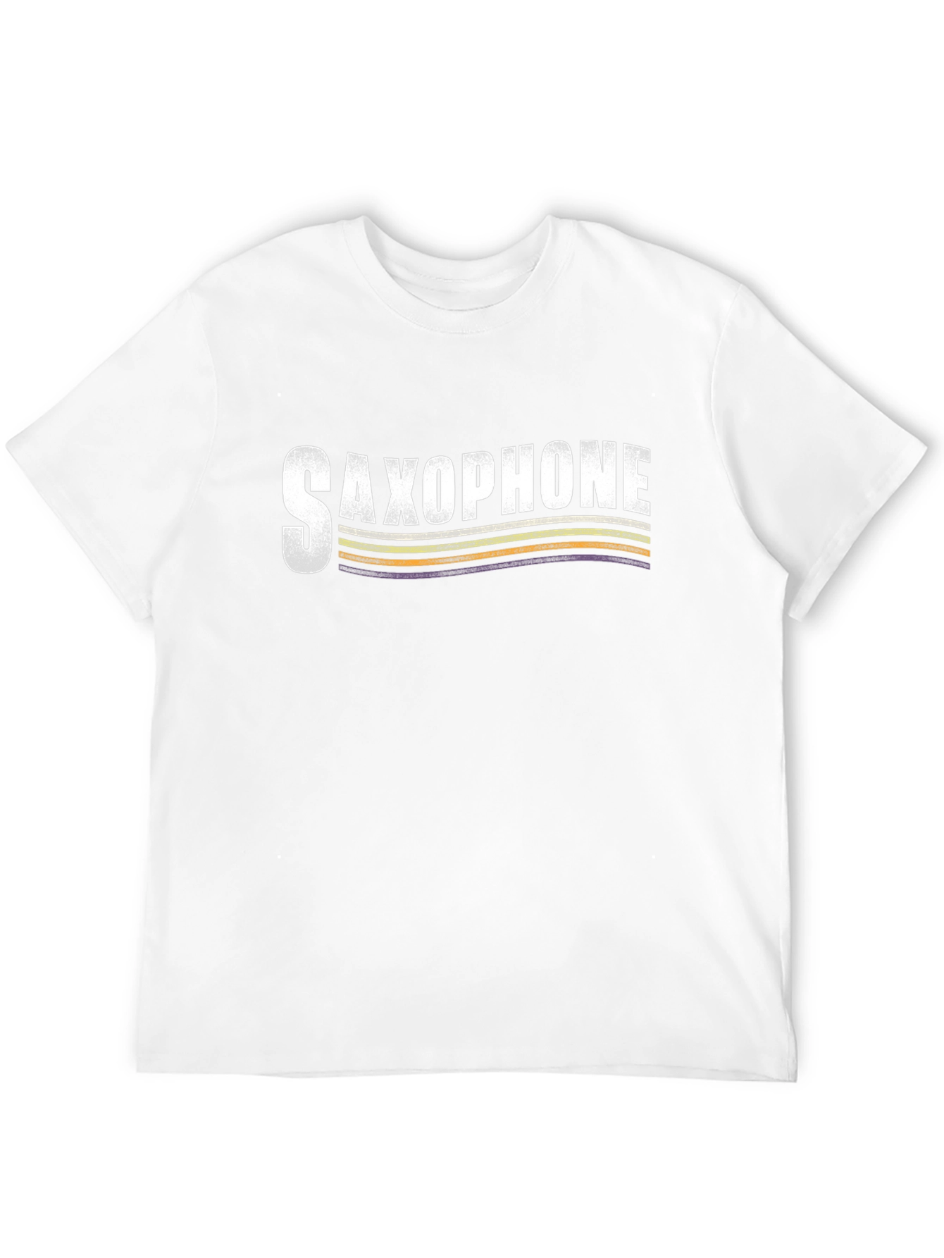 Saxophone Graphic Tee - Music Lover Shirt