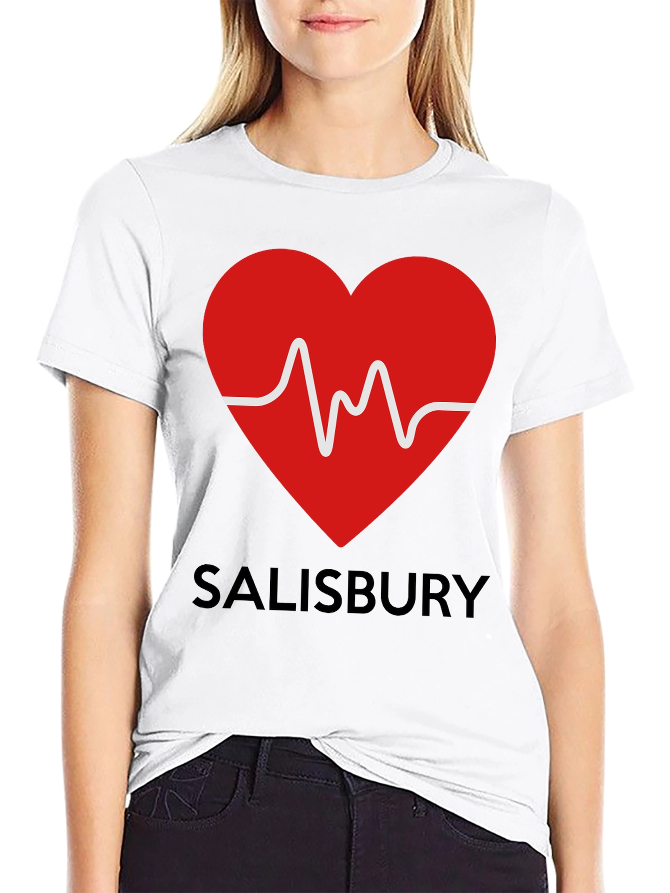 Salisbury Heartbeat Graphic T-Shirt