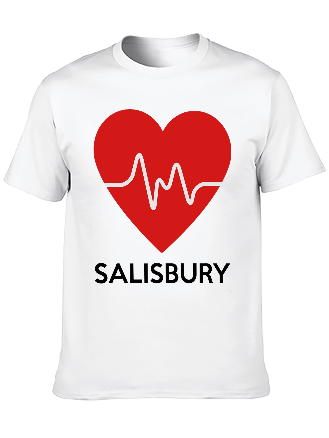 Salisbury Heartbeat Graphic T-Shirt