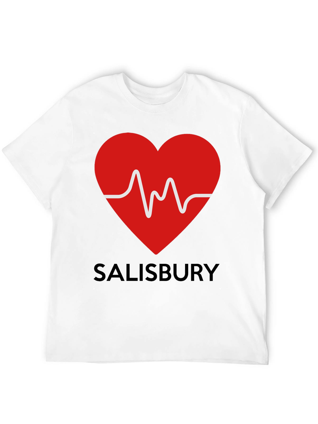 Salisbury Heartbeat Graphic T-Shirt