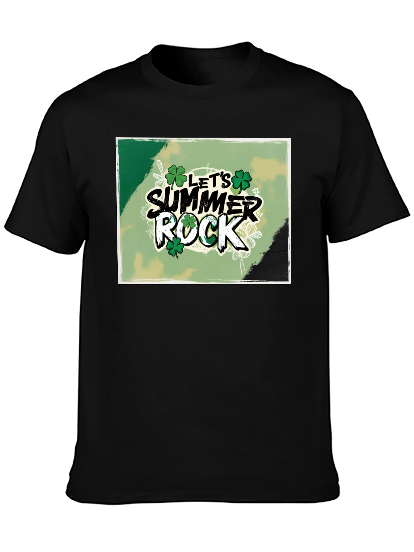 Lets Summer Rock Clover T-Shirt