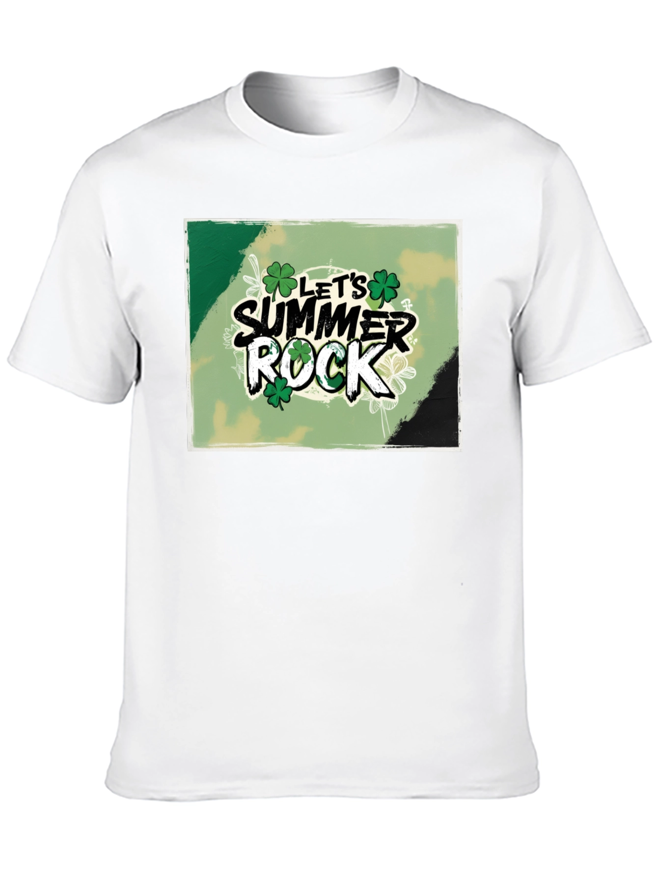 Lets Summer Rock Clover T-Shirt