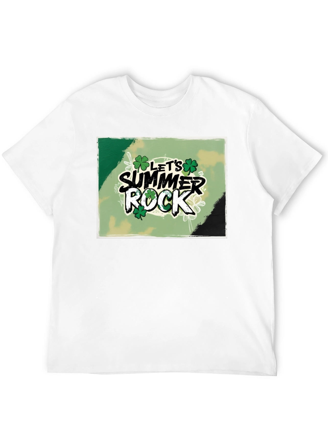 Lets Summer Rock Clover T-Shirt