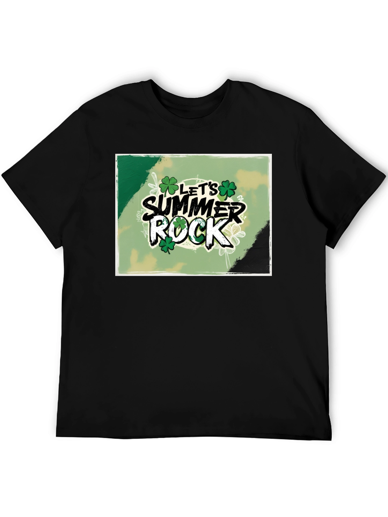 Lets Summer Rock Clover T-Shirt