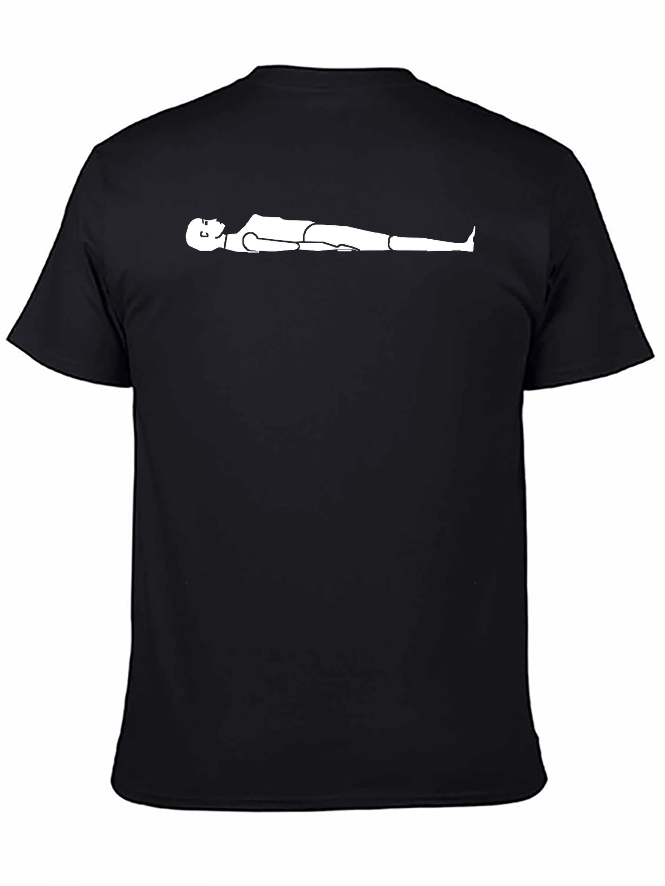 Relaxed Man T-Shirt - Humorous Graphic Tee