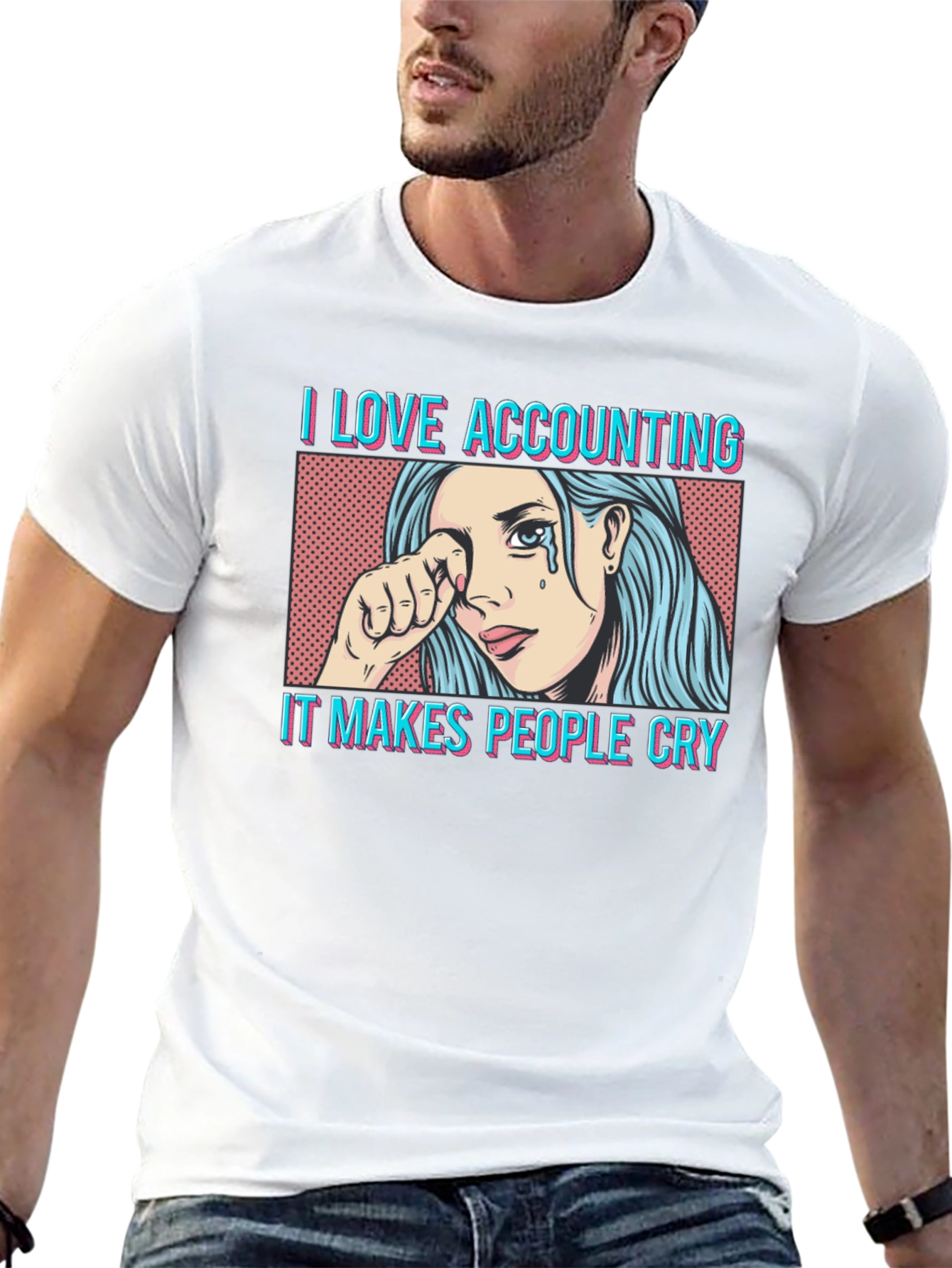 I Love Accounting T-Shirt - Funny Accountant Gift
