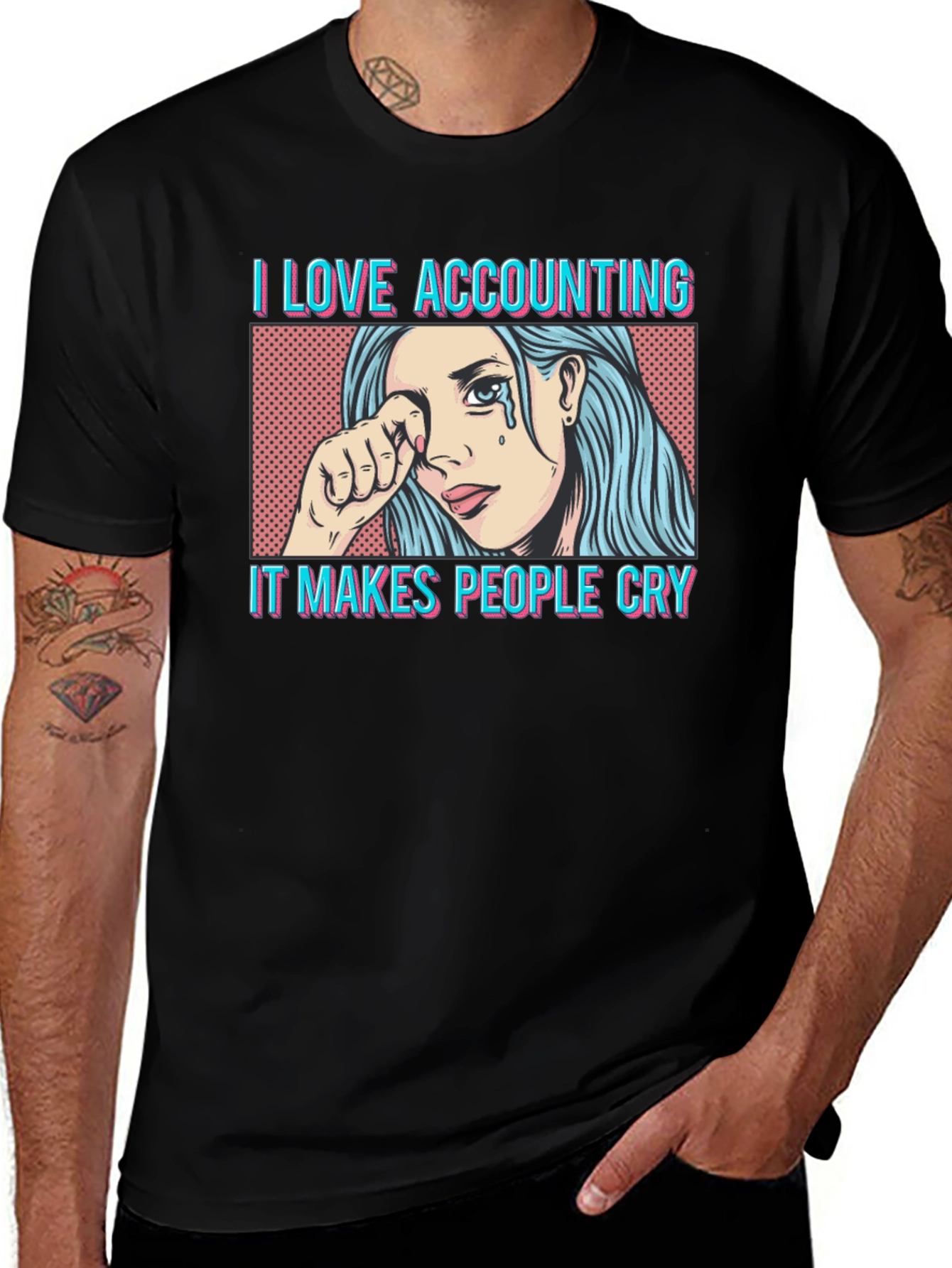 I Love Accounting T-Shirt - Funny Accountant Gift