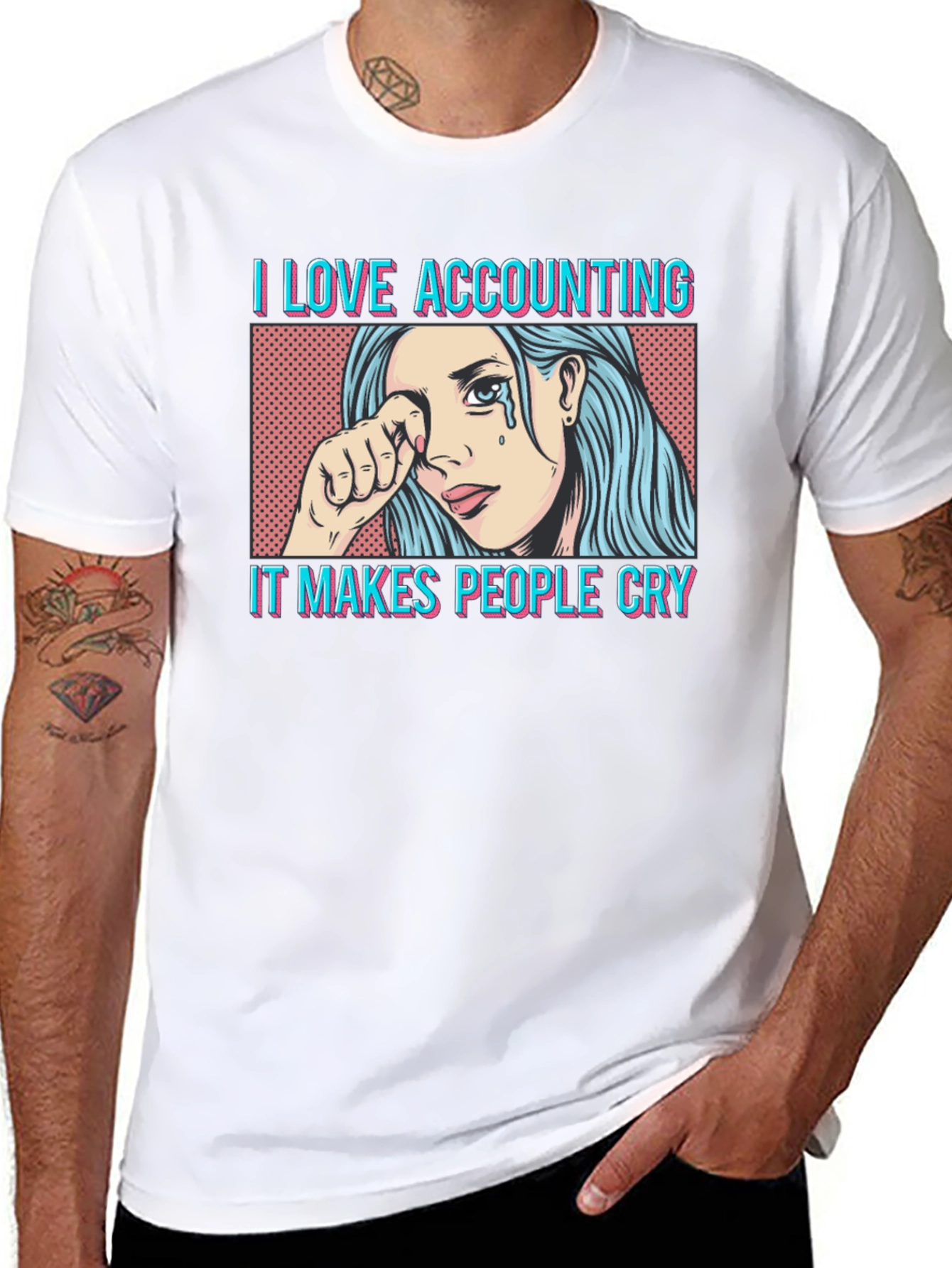 I Love Accounting T-Shirt - Funny Accountant Gift