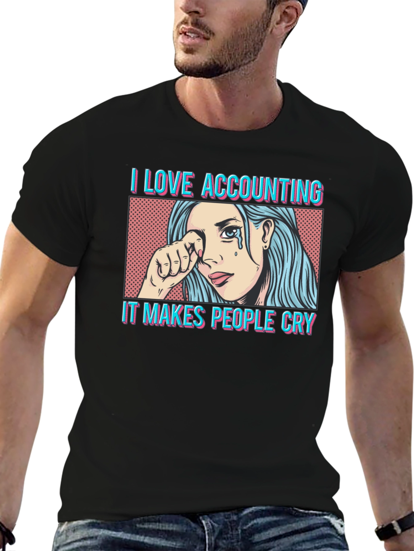 I Love Accounting T-Shirt - Funny Accountant Gift
