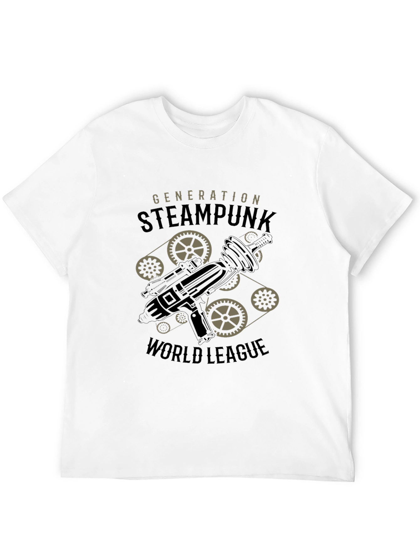Steampunk Generation World League Black T-Shirt