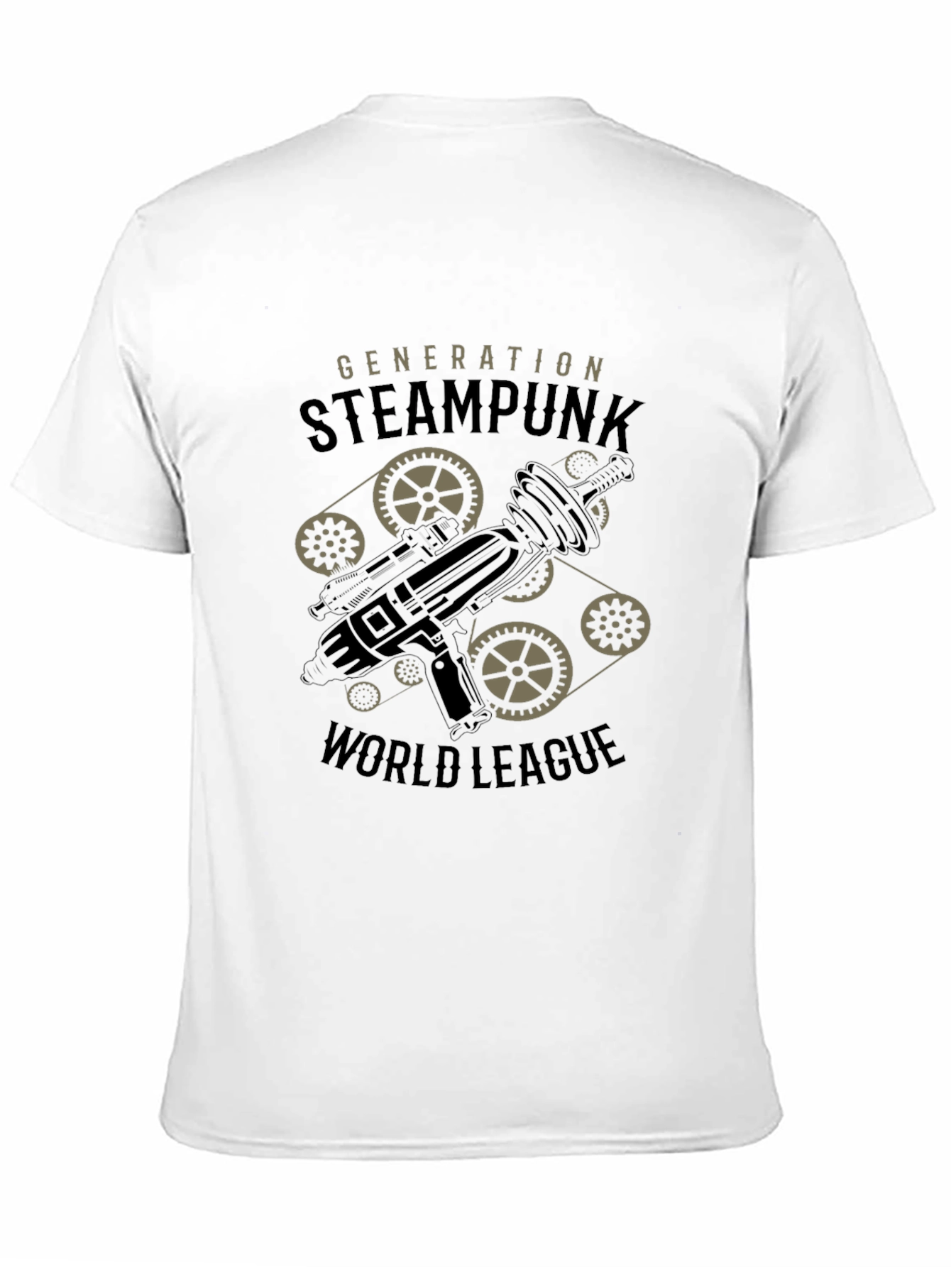 Steampunk Generation World League Black T-Shirt