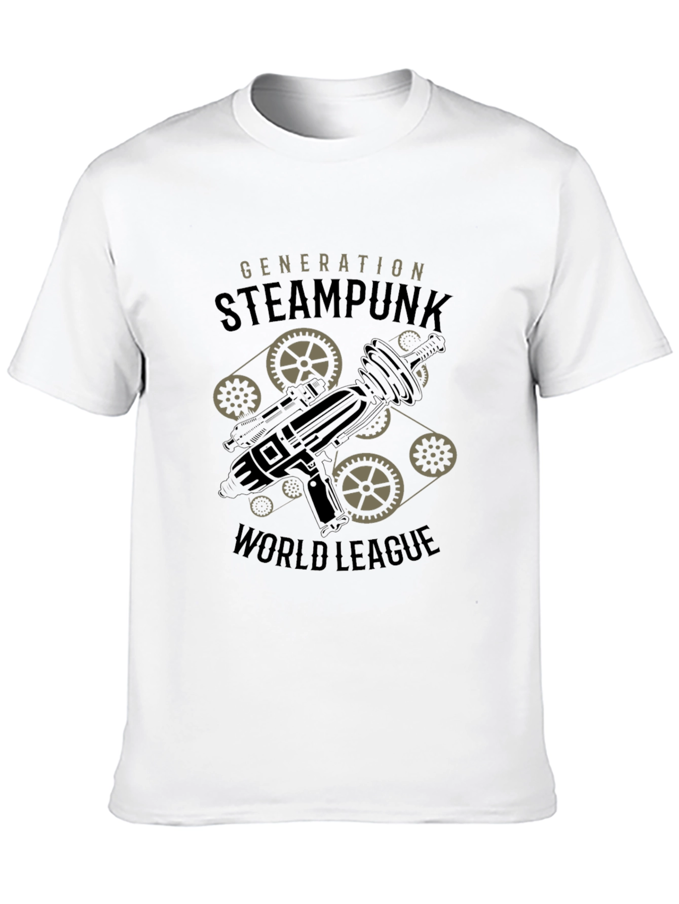 Steampunk Generation World League Black T-Shirt