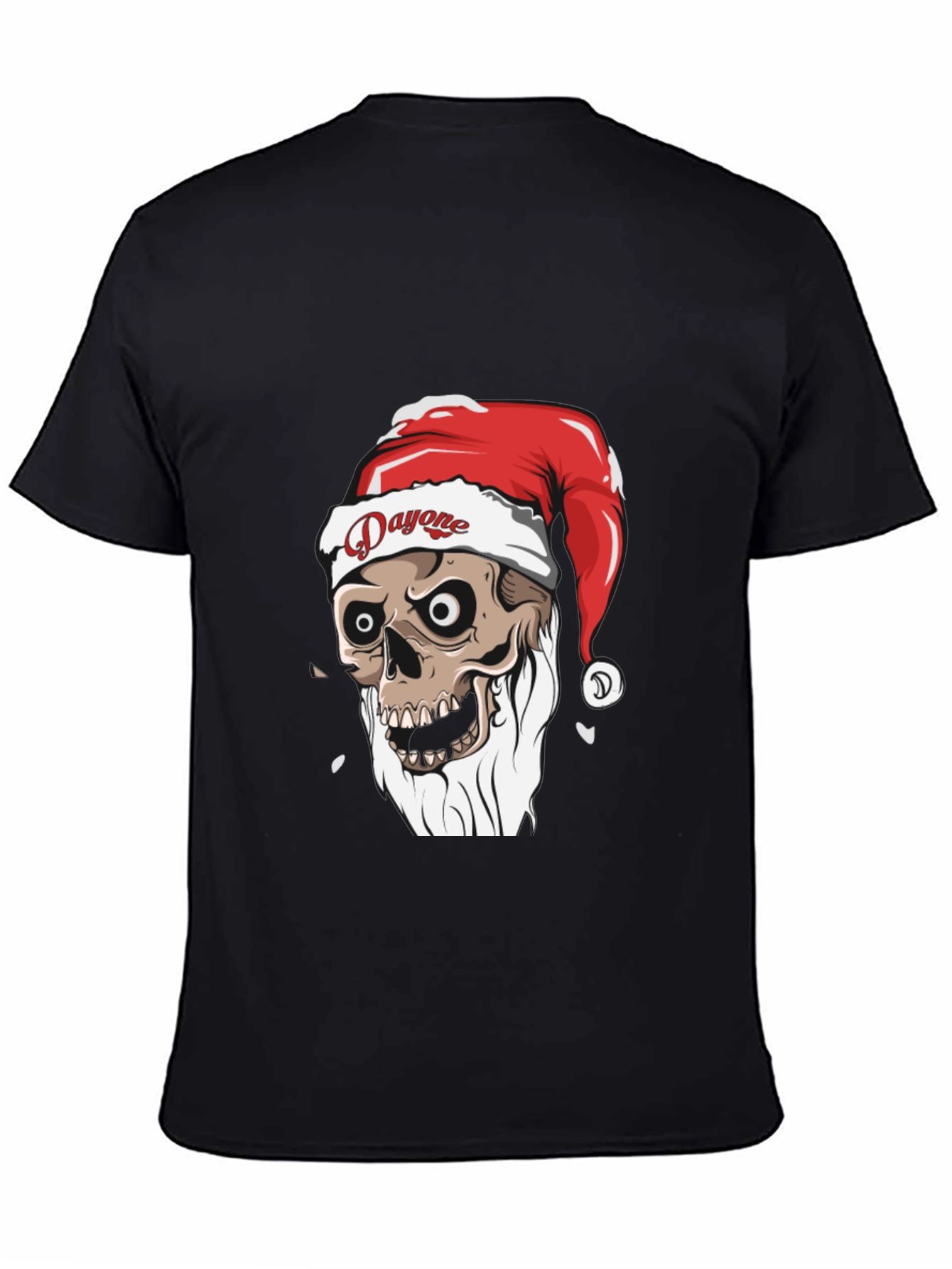 Dayone Skeleton Santa T-Shirt - Graphic Tee