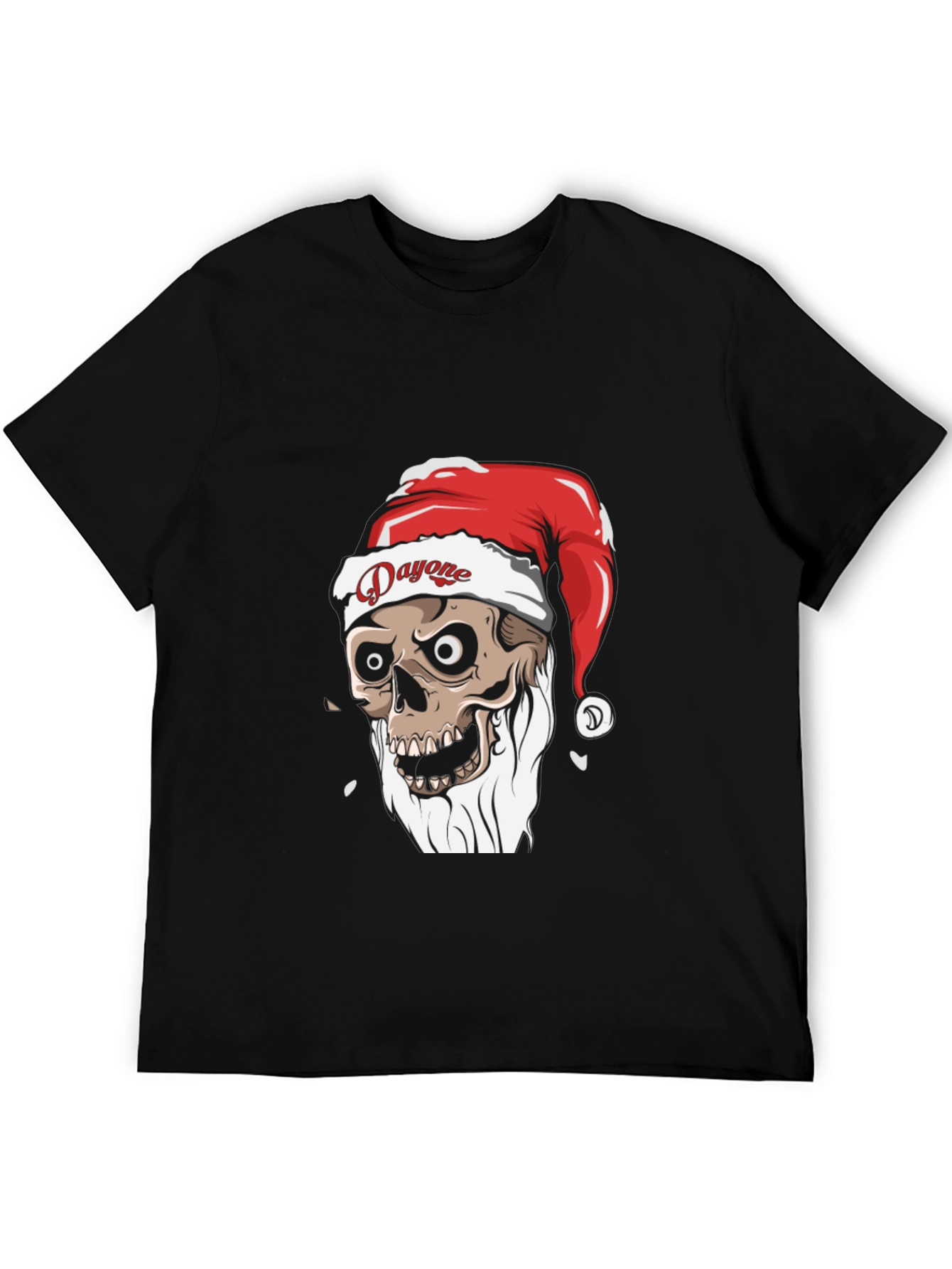 Dayone Skeleton Santa T-Shirt - Graphic Tee