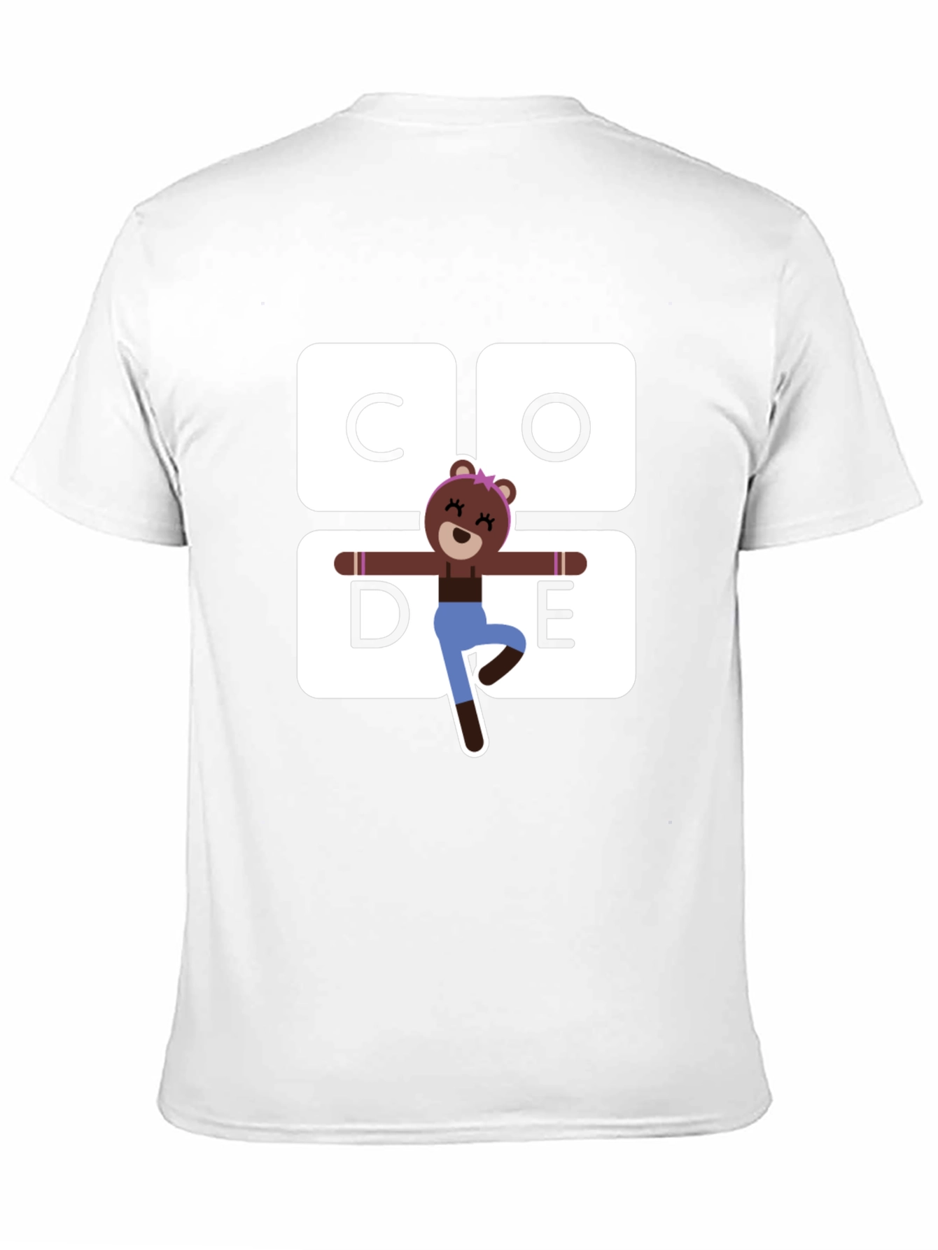 Cute Bear Code T-Shirt - Programmer Tee