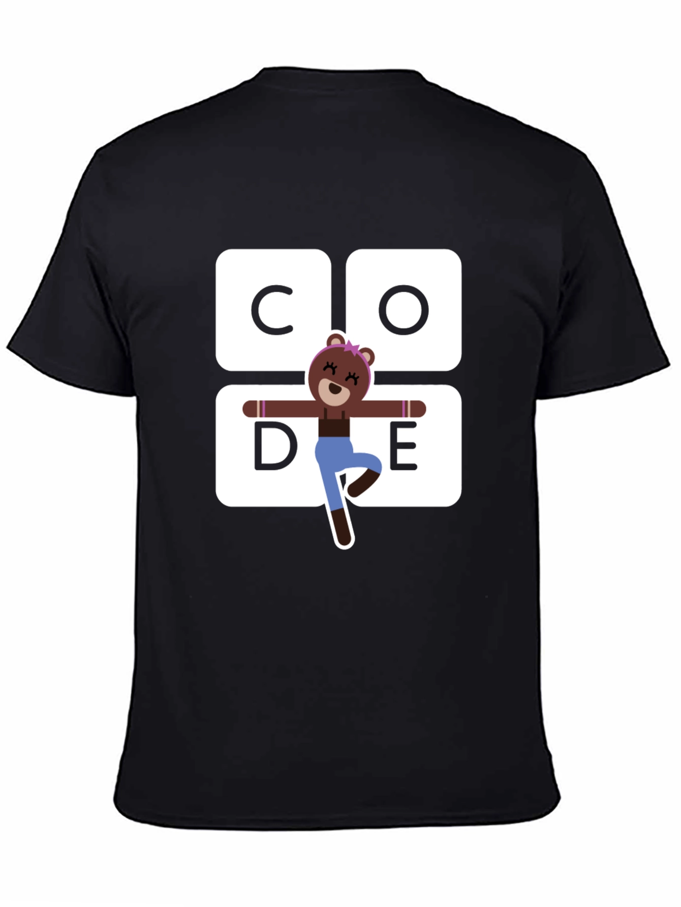 Cute Bear Code T-Shirt - Programmer Tee