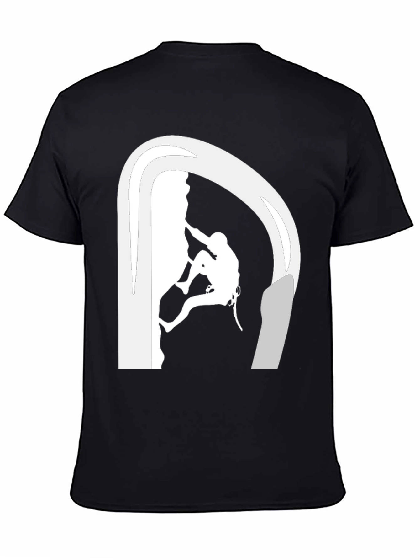 Rock Climbing T-Shirt - Black