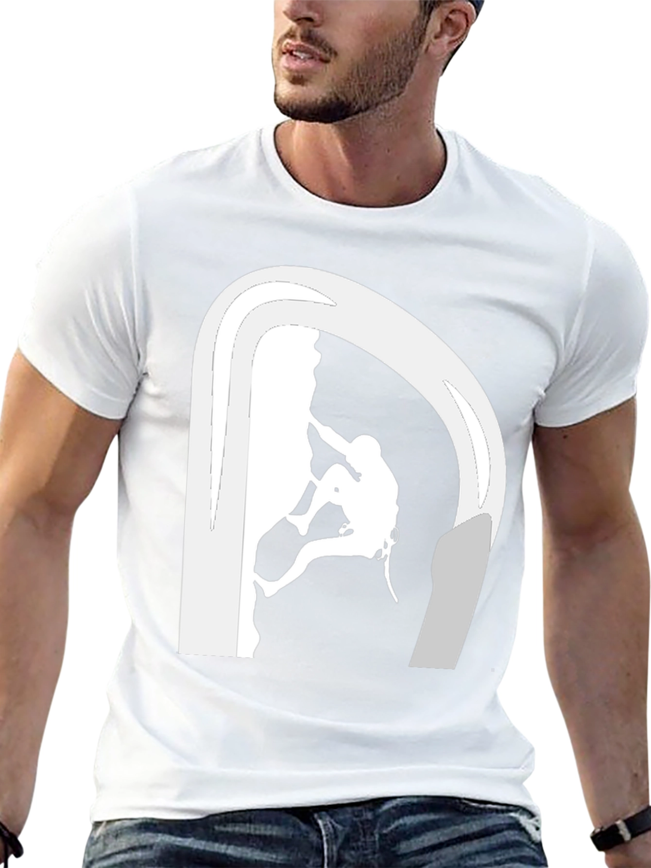 Rock Climbing T-Shirt - Black