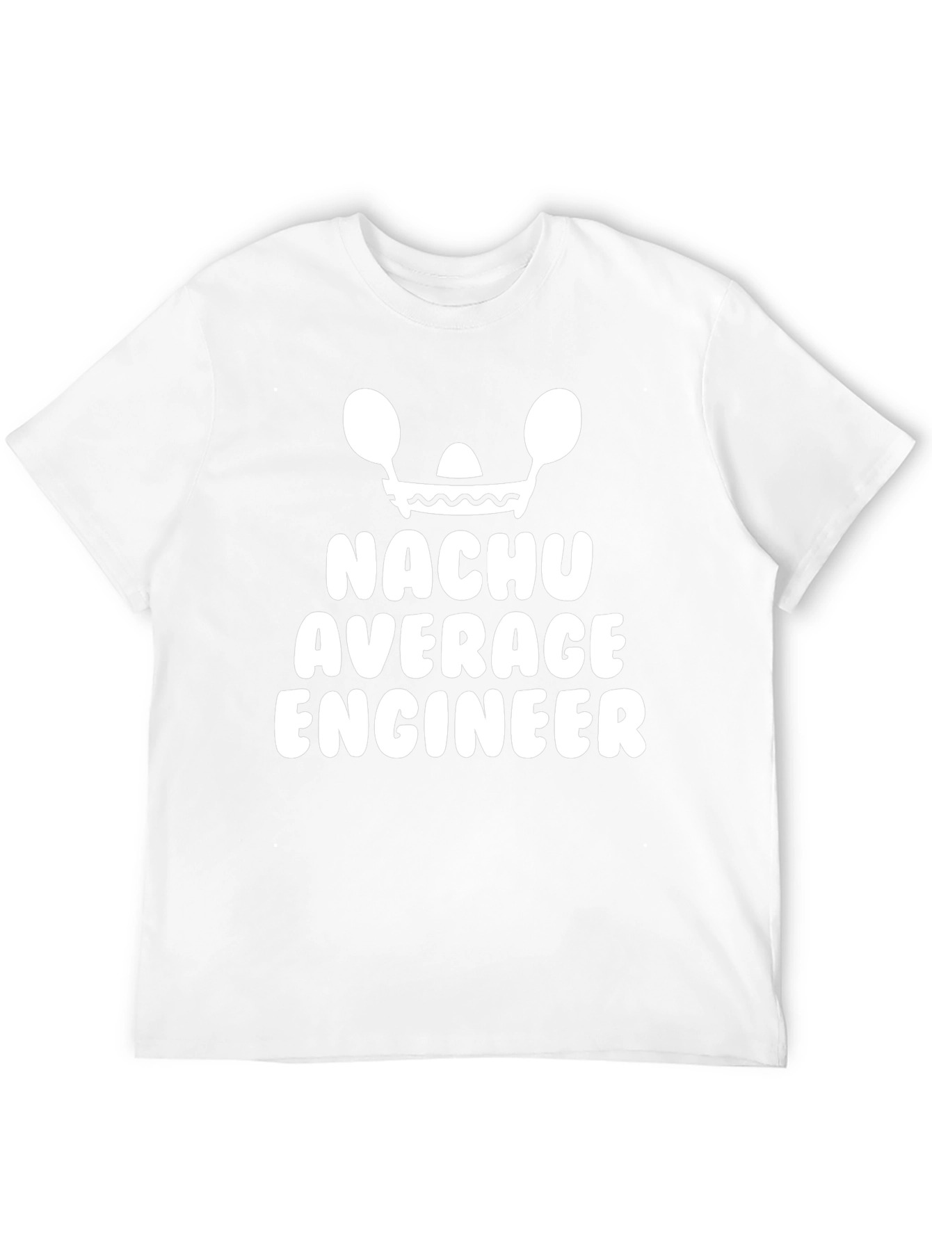 Funny Nachu Average Engineer Graphic T-Shirt
