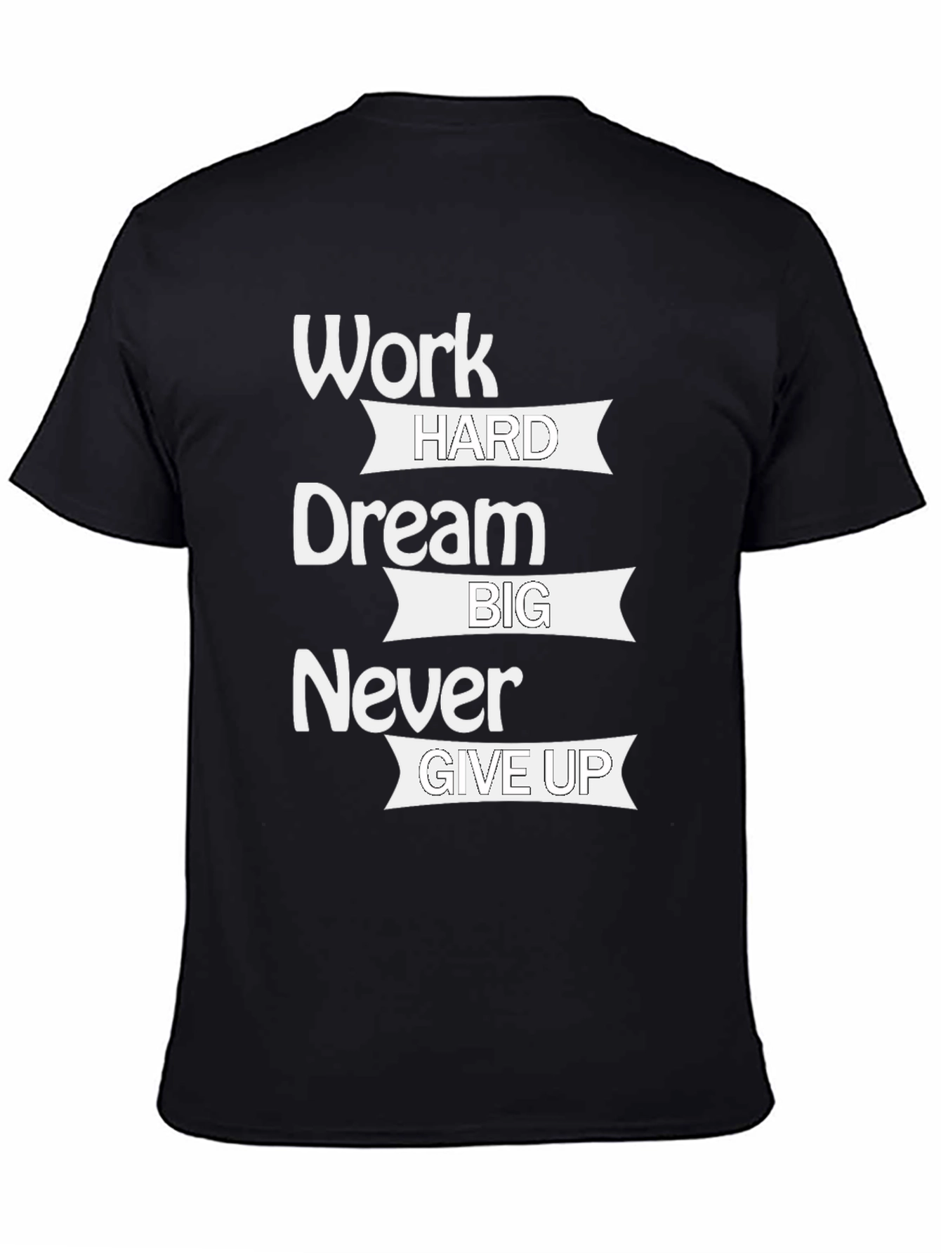 Inspirational Graphic Print T-Shirt