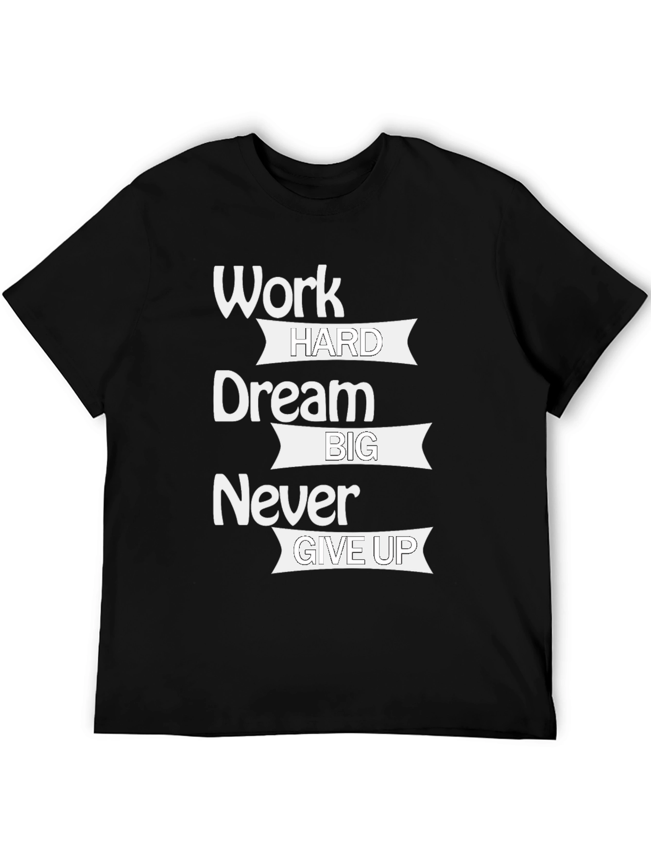 Inspirational Graphic Print T-Shirt