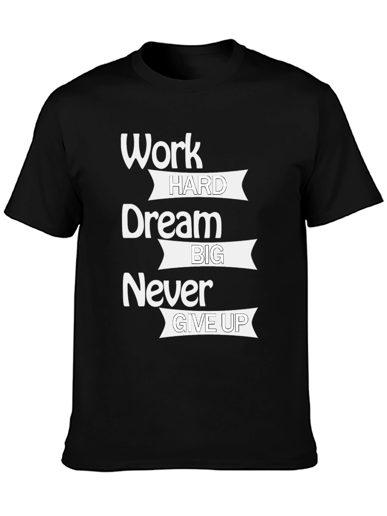 Inspirational Graphic Print T-Shirt