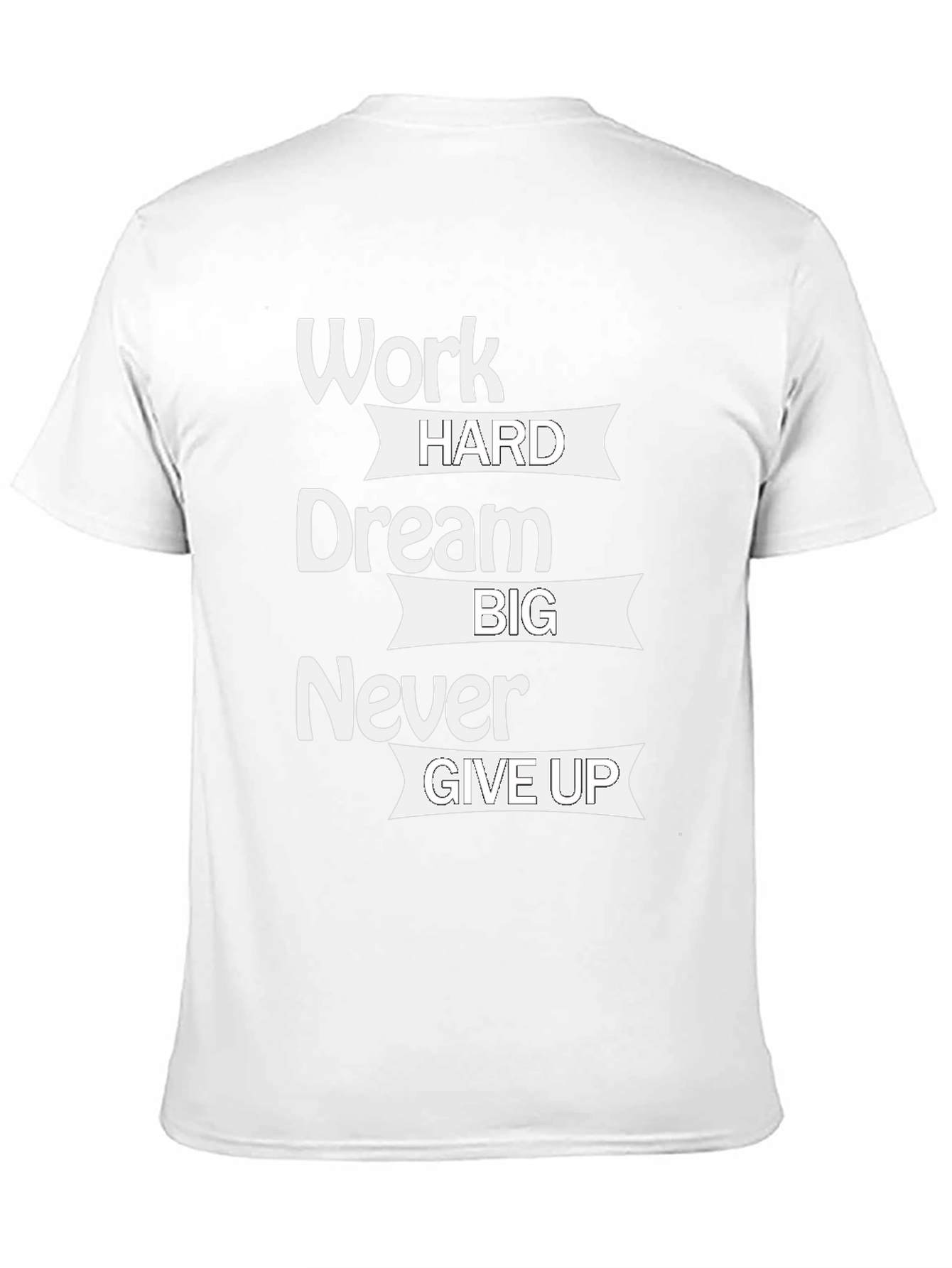 Inspirational Graphic Print T-Shirt