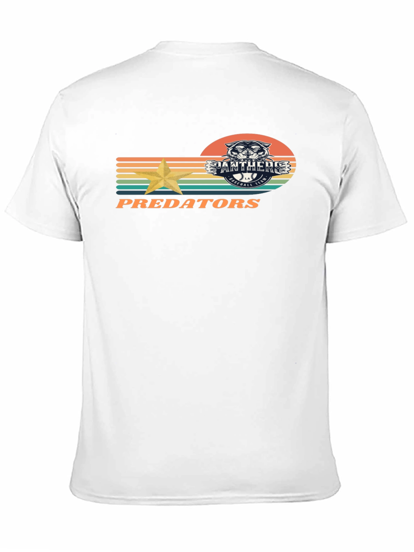 Predators Baseball Team T-Shirt