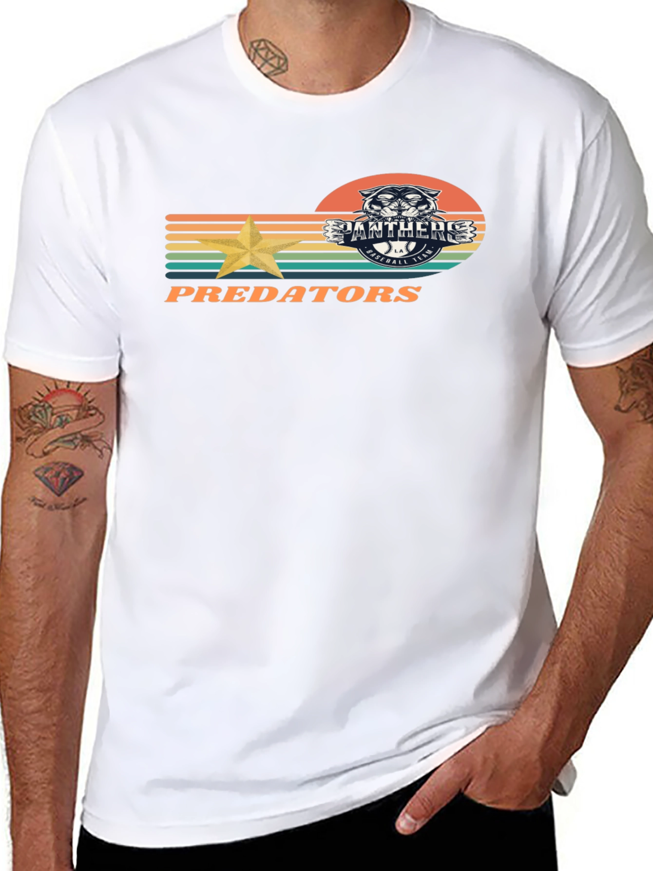 Predators Baseball Team T-Shirt