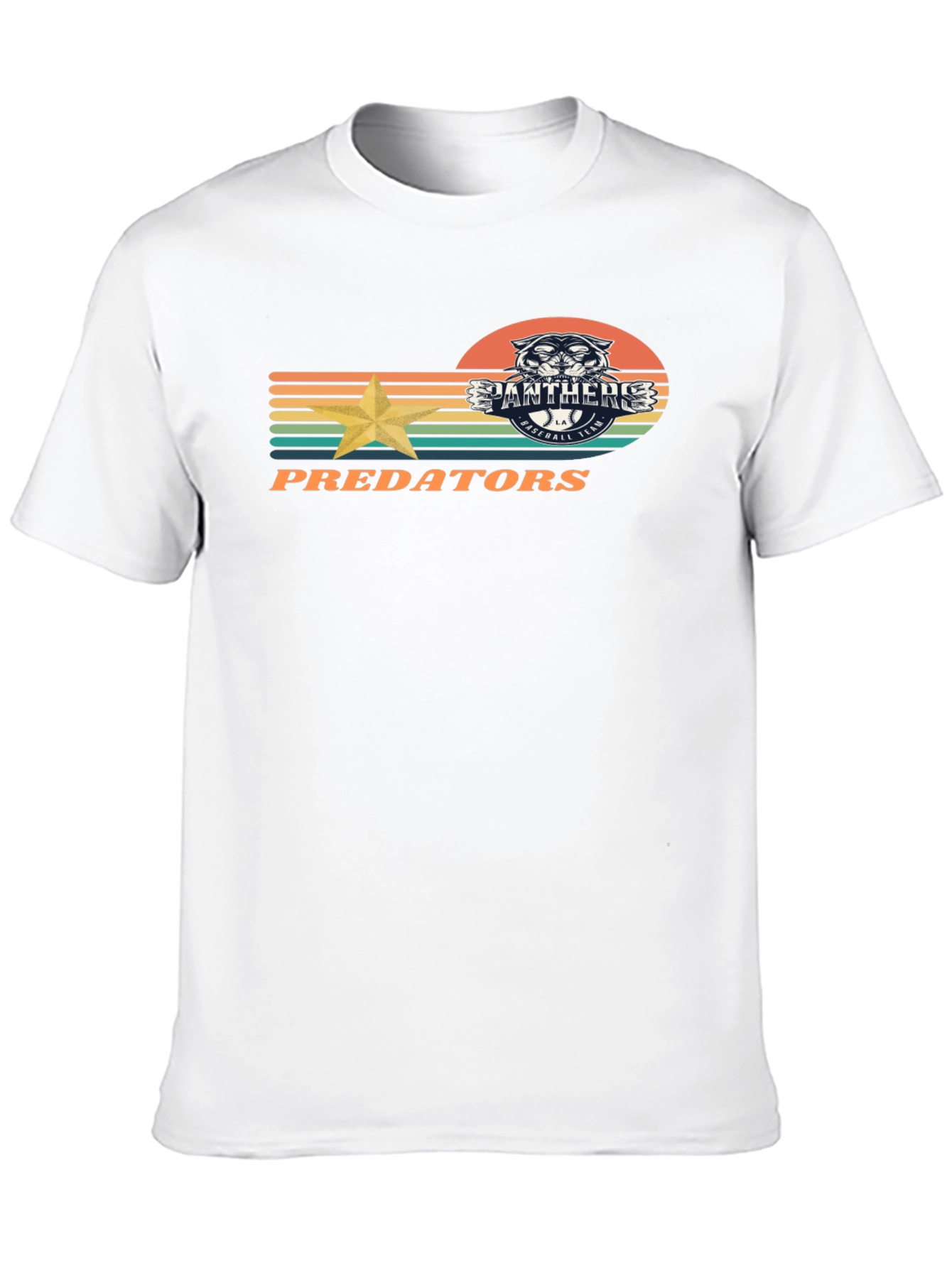 Predators Baseball Team T-Shirt