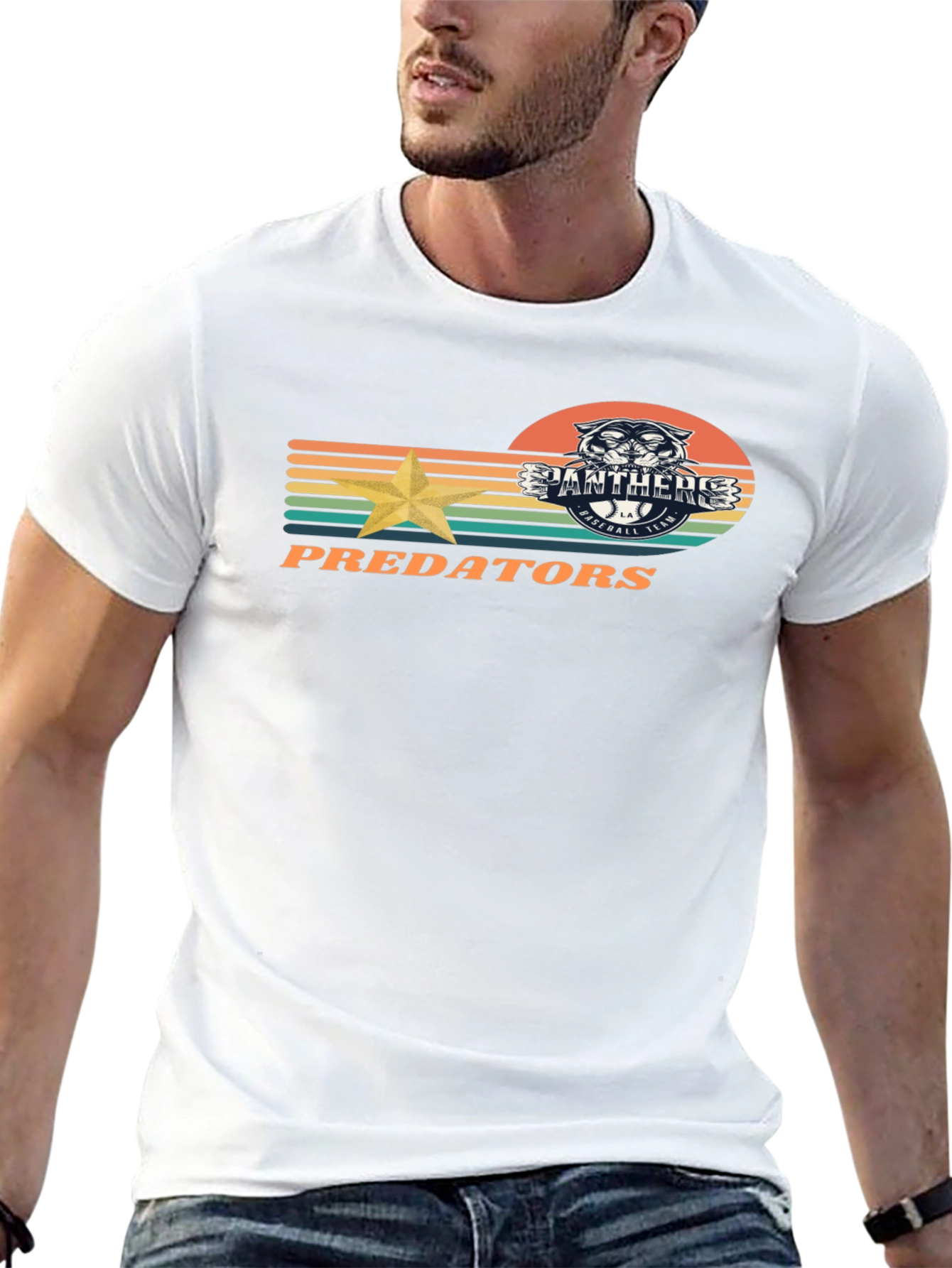 Predators Baseball Team T-Shirt