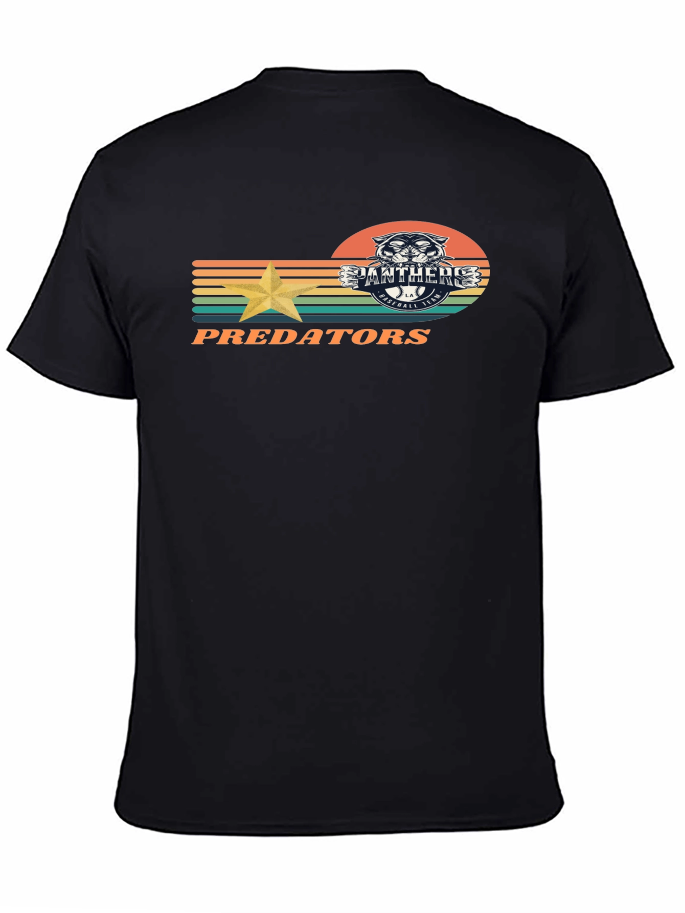 Predators Baseball Team T-Shirt