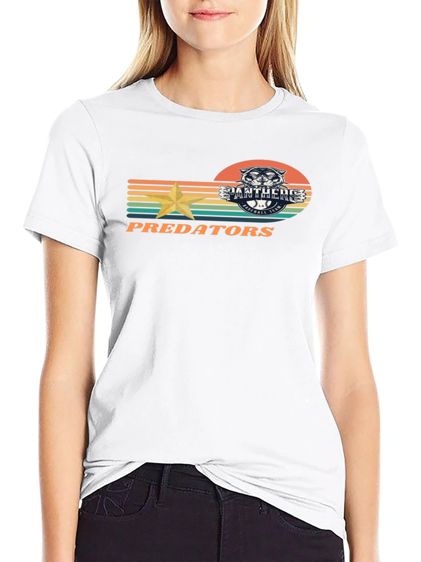 Predators Baseball Team T-Shirt