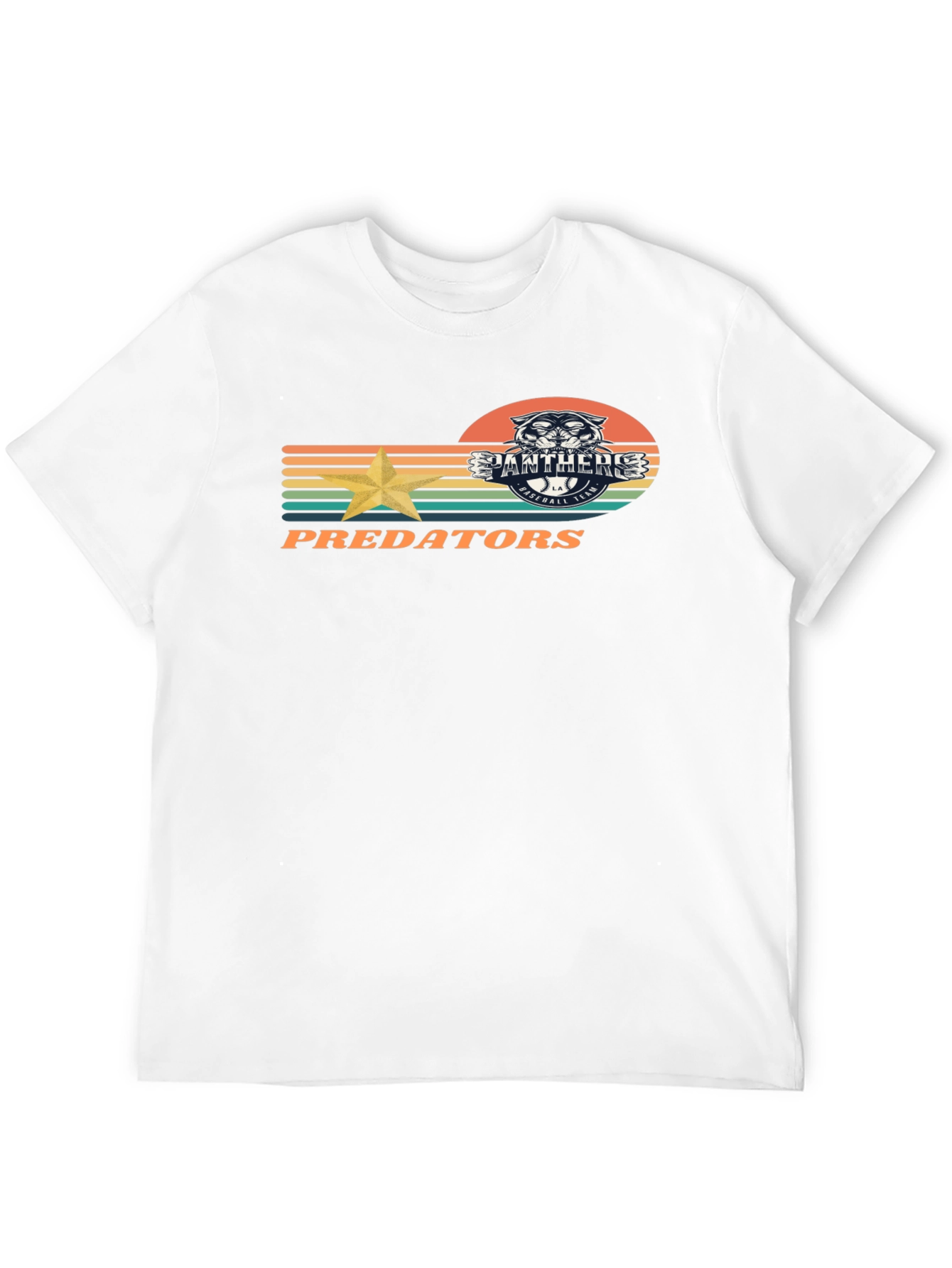 Predators Baseball Team T-Shirt