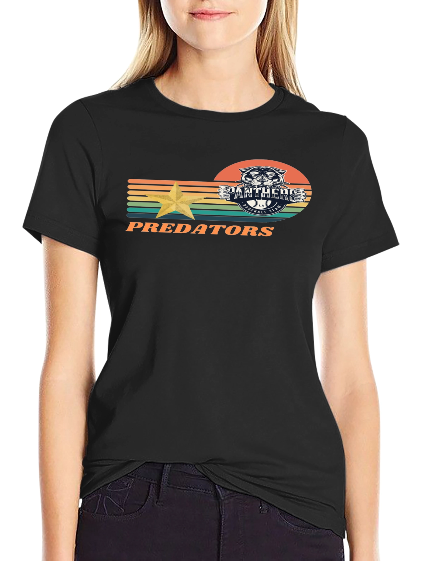 Predators Baseball Team T-Shirt