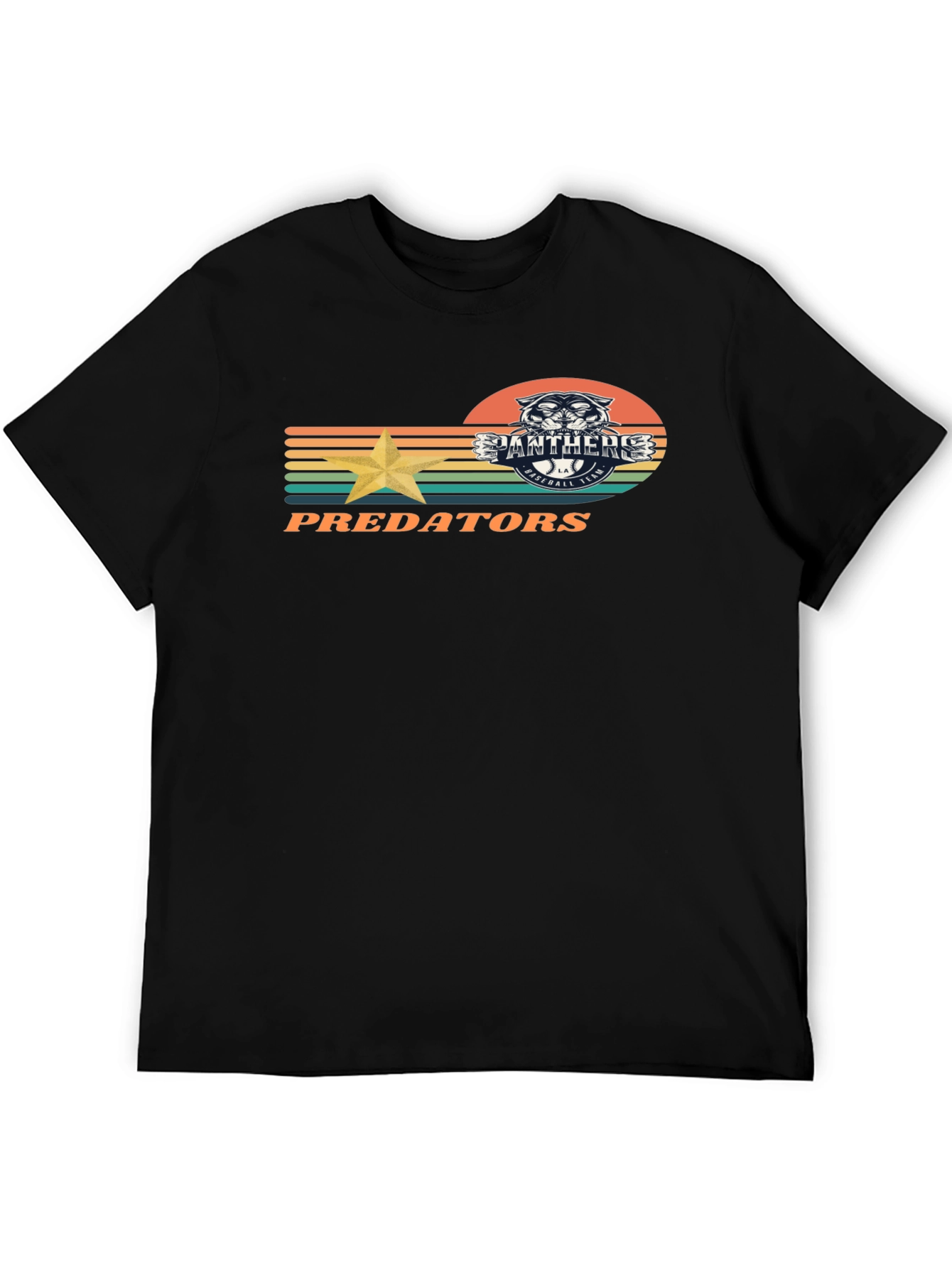 Predators Baseball Team T-Shirt