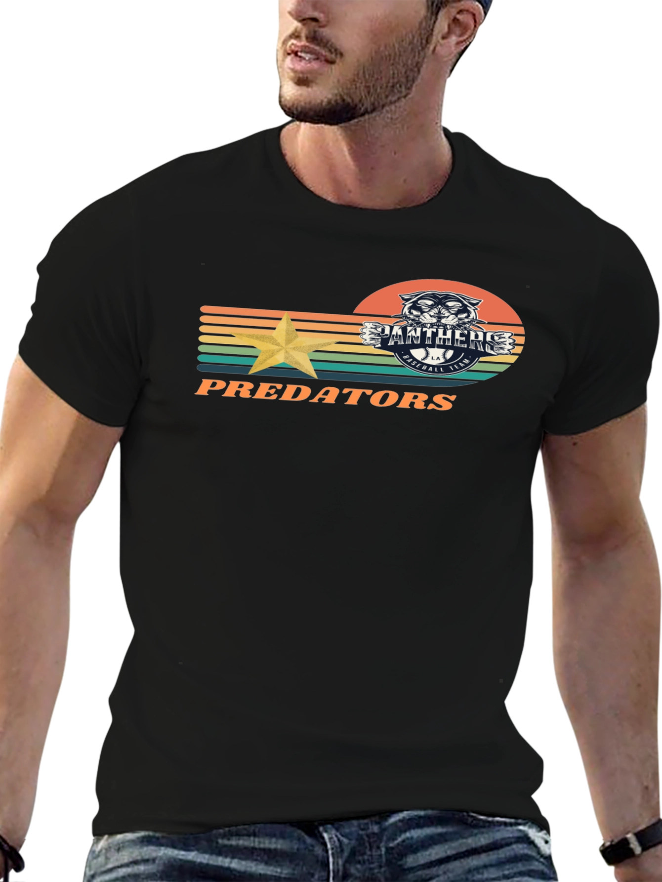 Predators Baseball Team T-Shirt