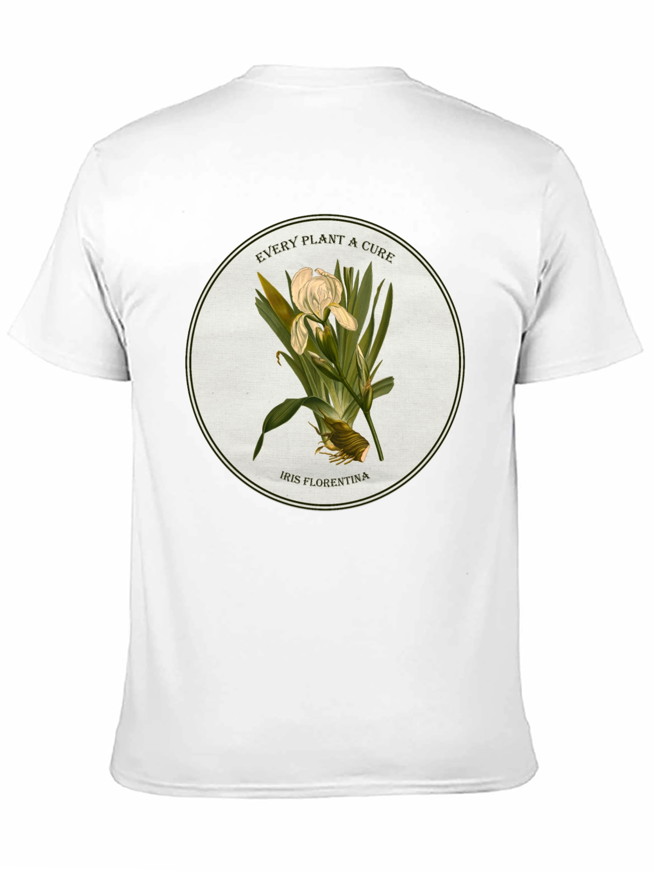 Botanical Iris T-Shirt - Every Plant a Cure Tee